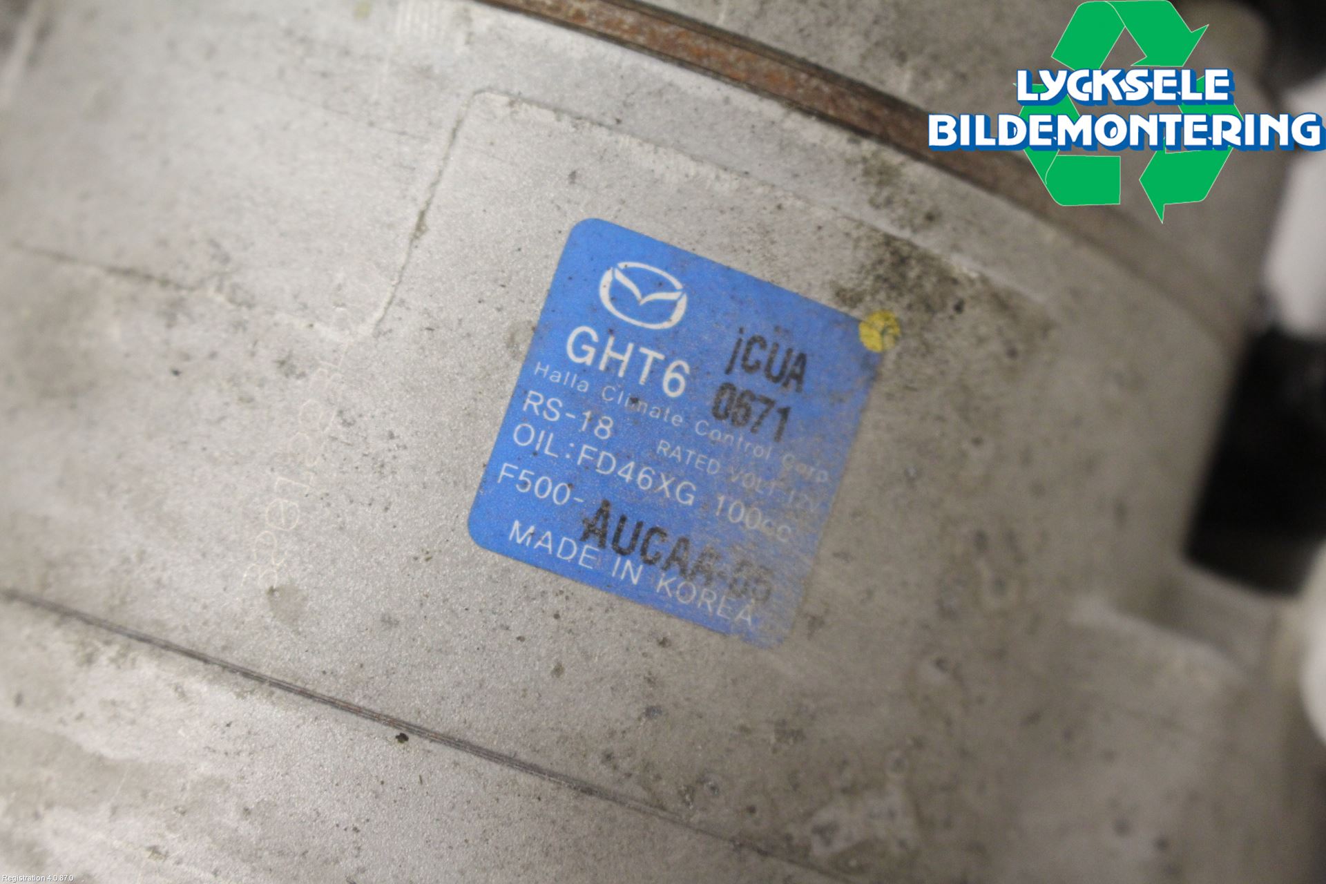 Mazda 6 13- Ac Kompressor