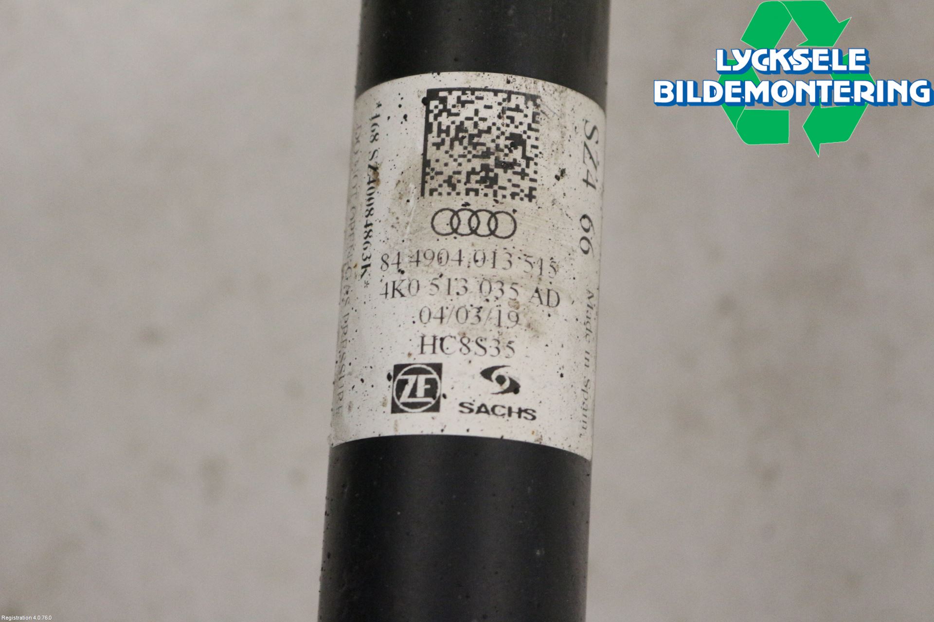 Audi A6 F2/C8 19- Stötdämpare Bak