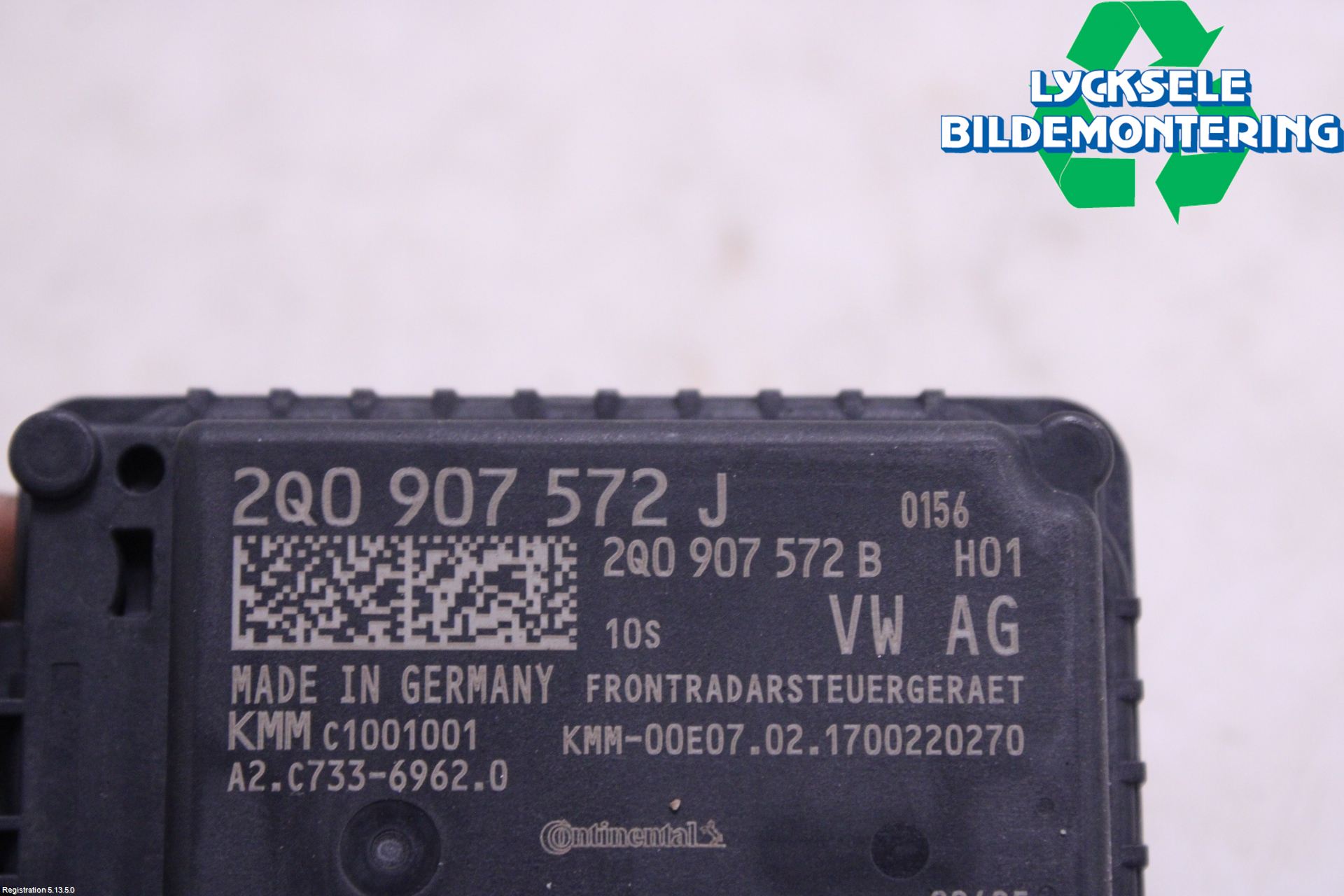 Volkswagen VW TIGUAN 16-24 Sensor Adaptiv Farthållare