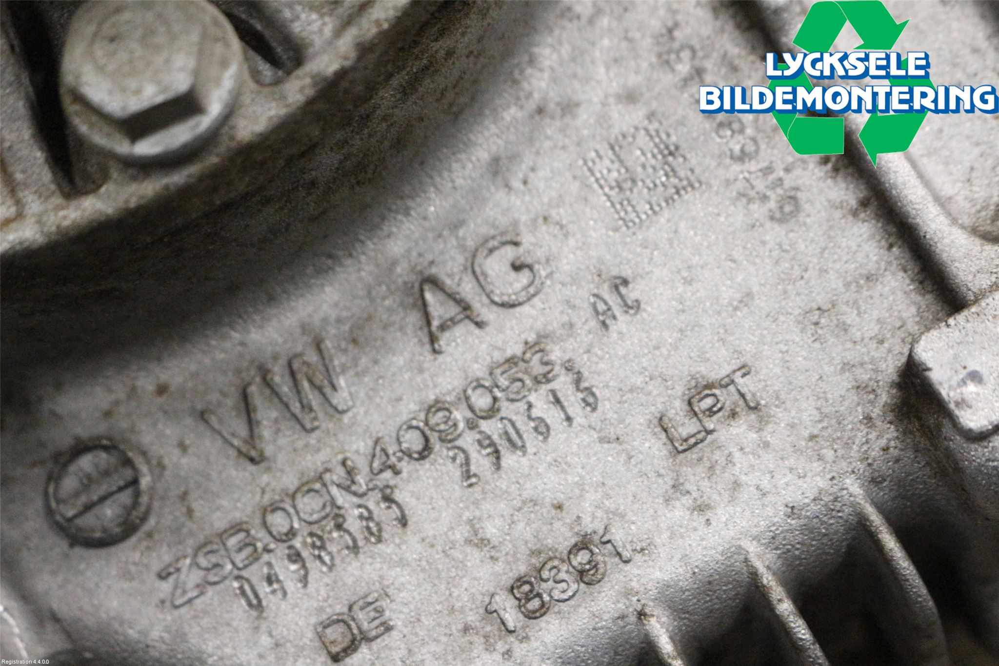 Volkswagen VW PASSAT 15-19 Växel Fördelningslåda