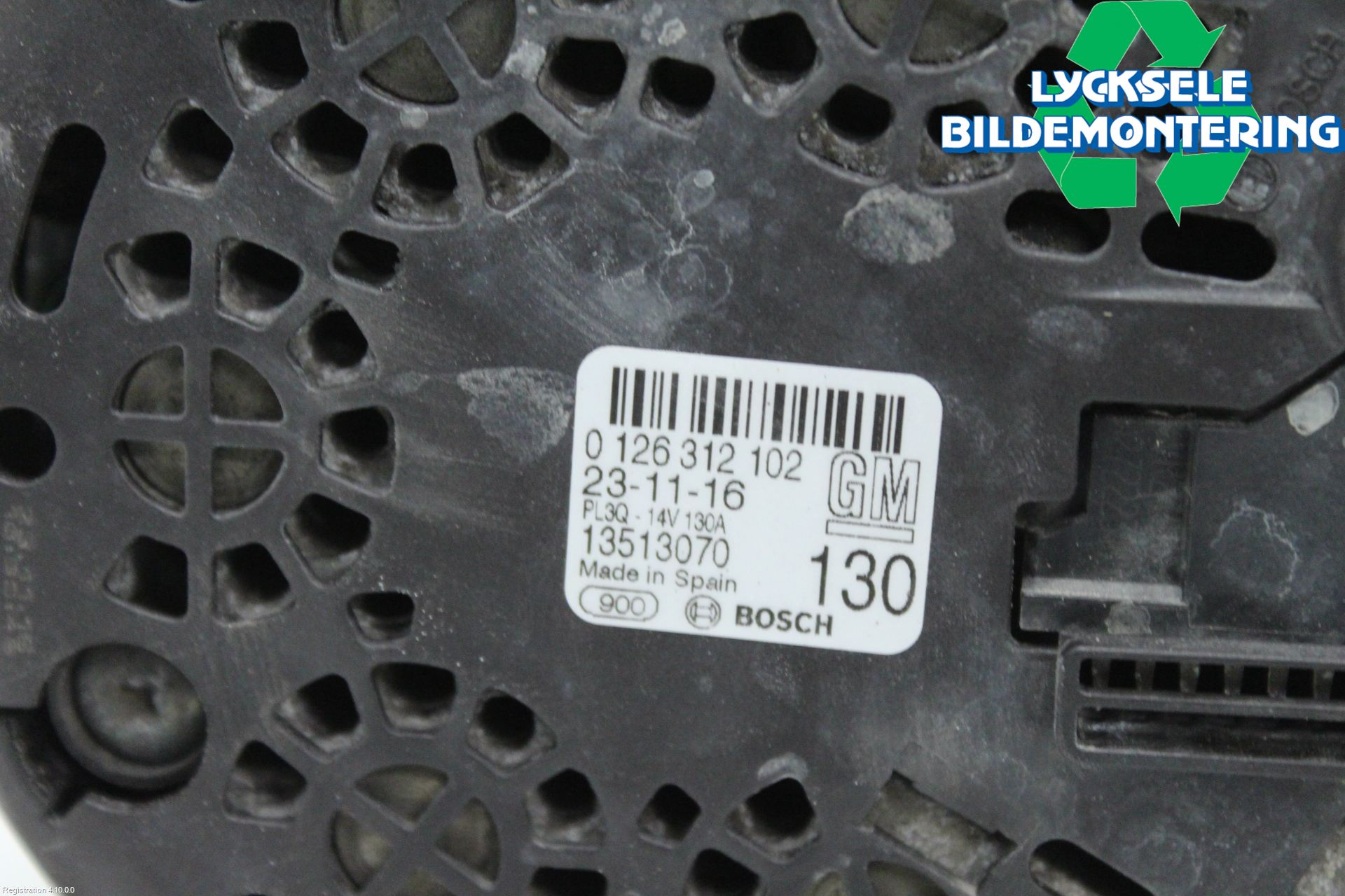 Opel ASTRA K 16-22 Generator