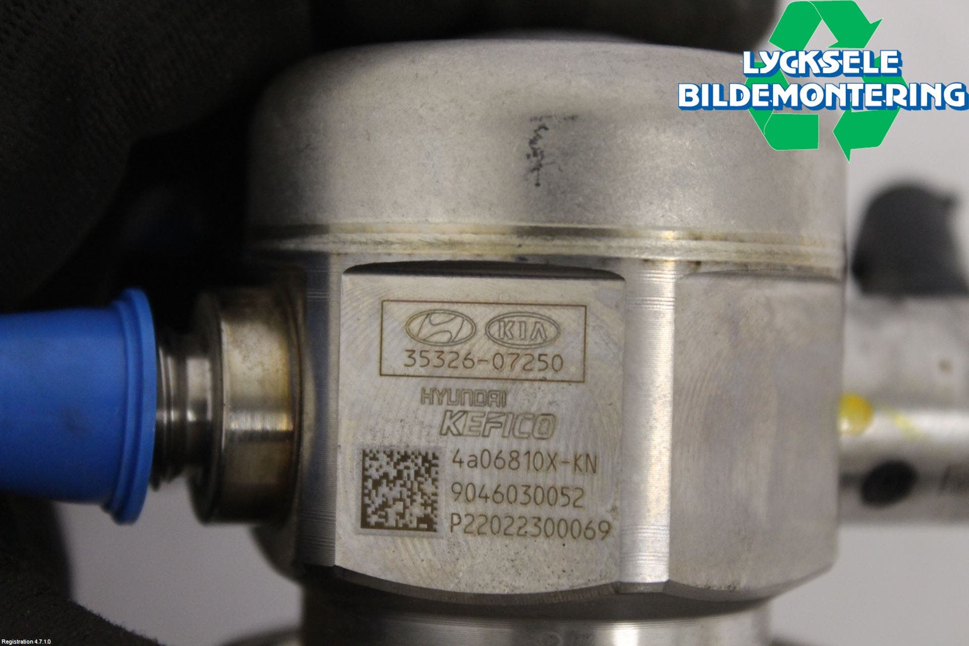 Hyundai i20 BC 21- Bränslepump Mek