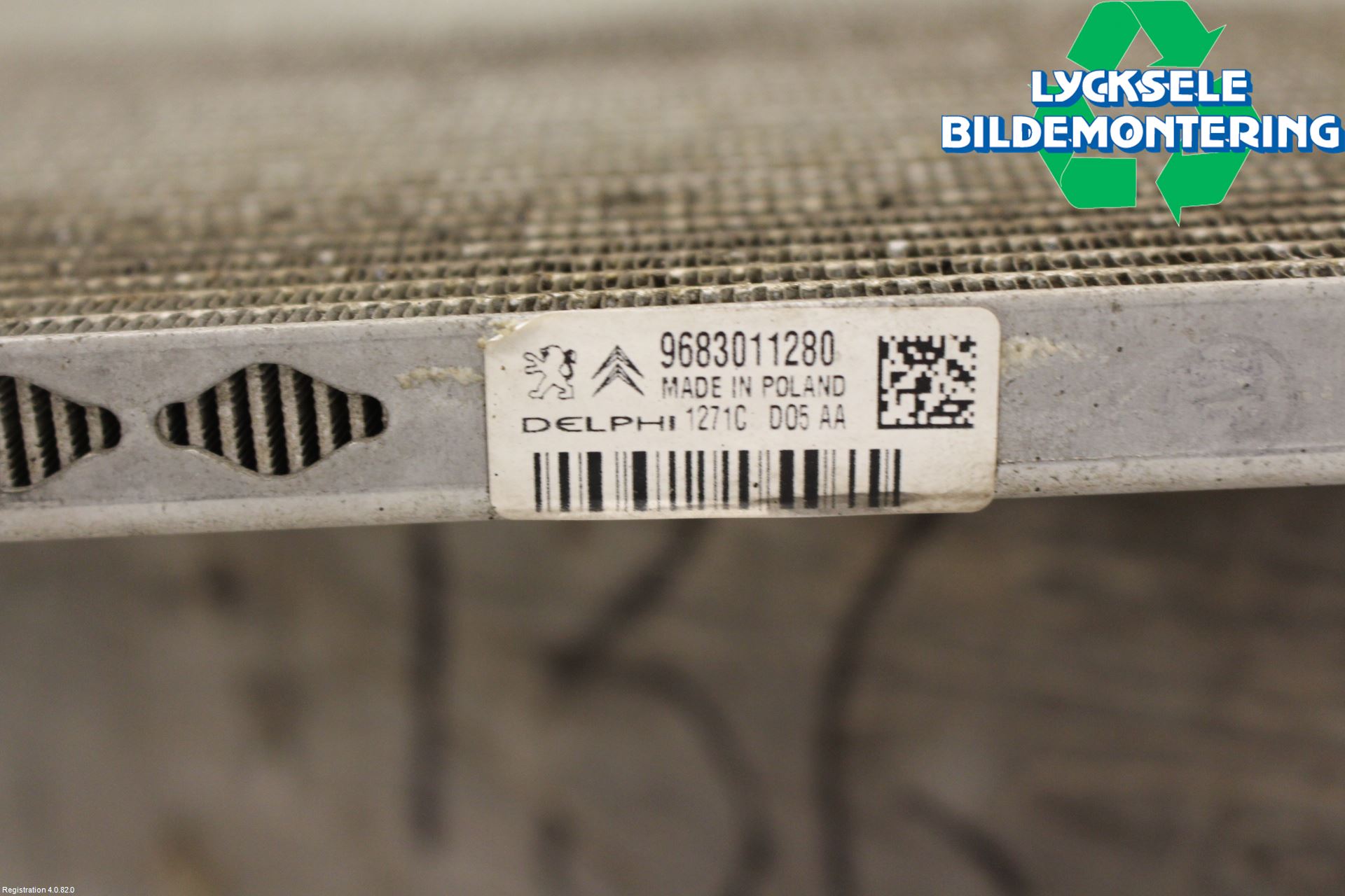 Peugeot 508 11-18 Ac Kondensor-Kylare