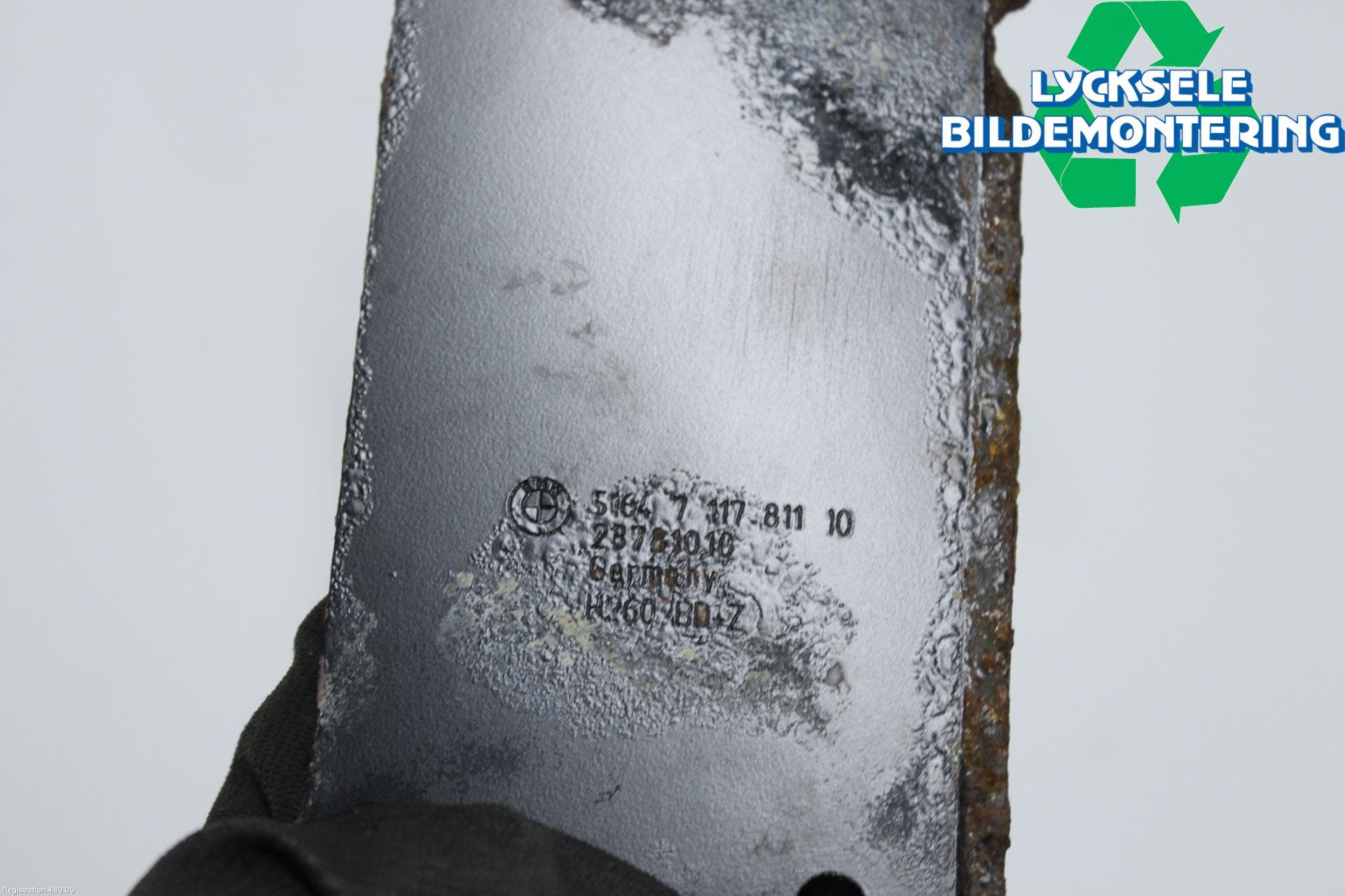 BMW X1 E84 10-15 Kylarfäste-Ram-Balk