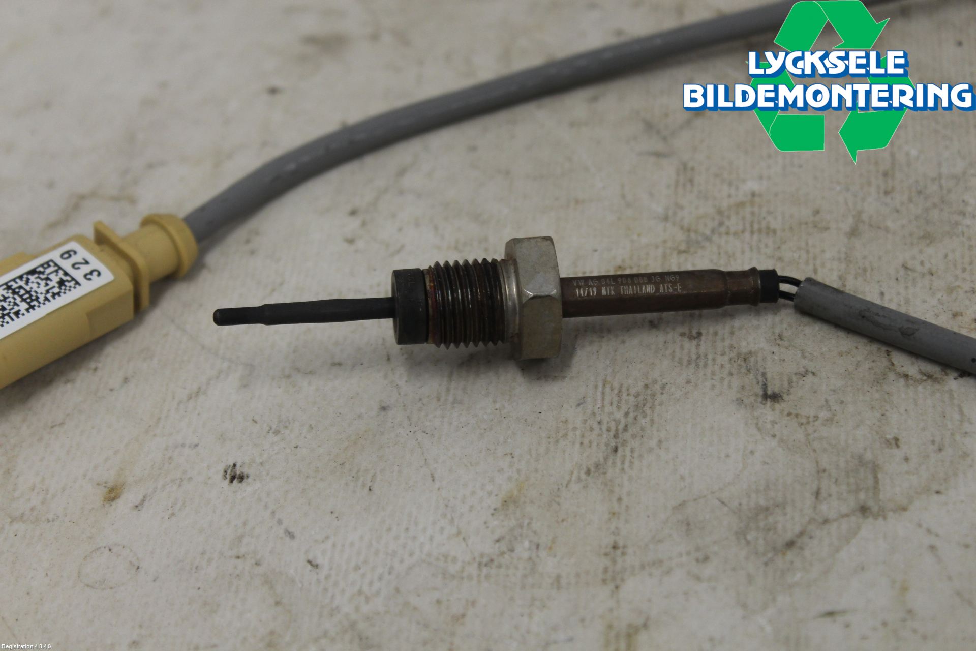 Volkswagen VW PASSAT 15-19 Givare Temp-Tryck Avgas