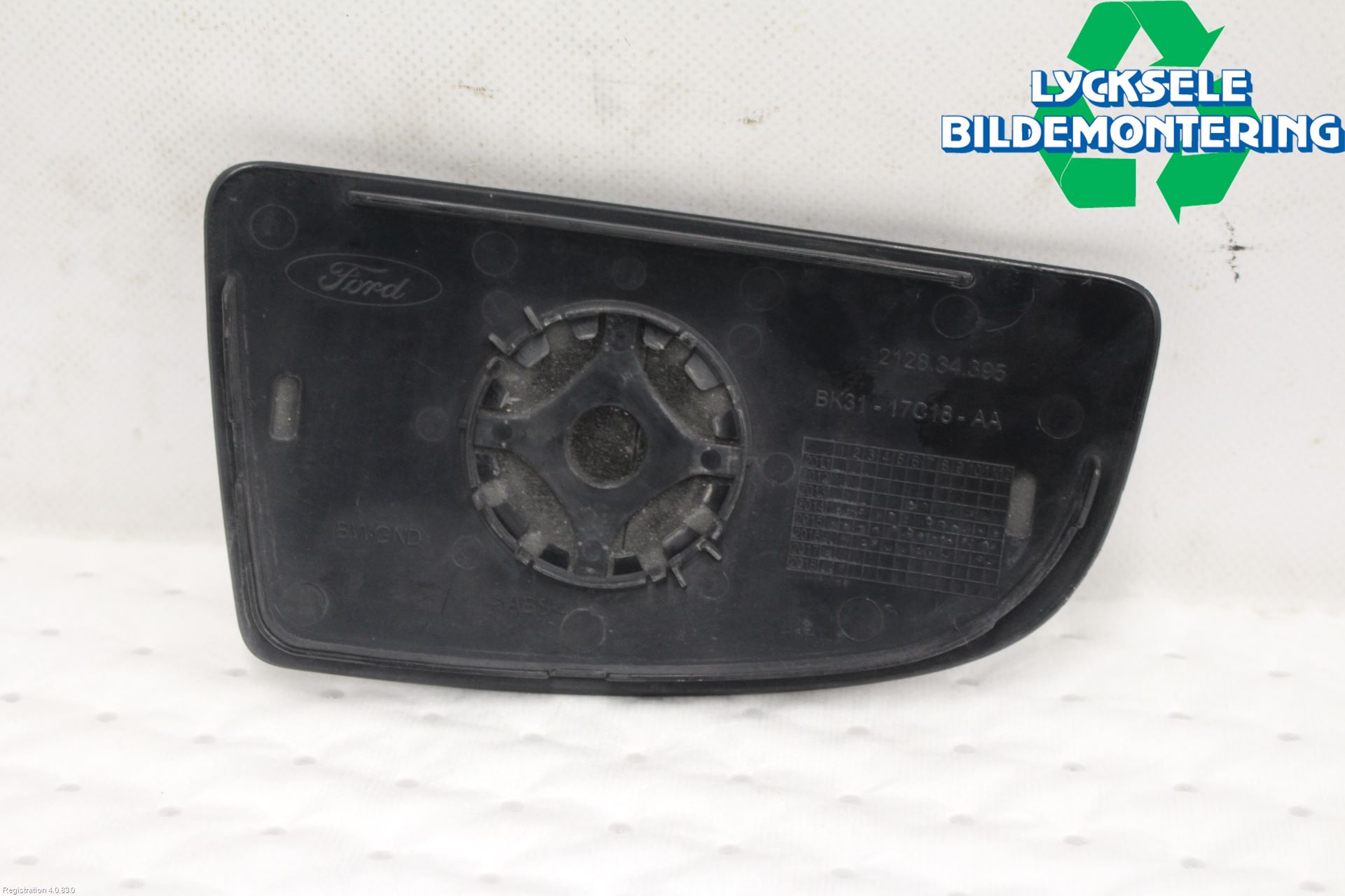 Ford TRANSIT SKÅP/BUSS 14-22 Spegelglas Vä