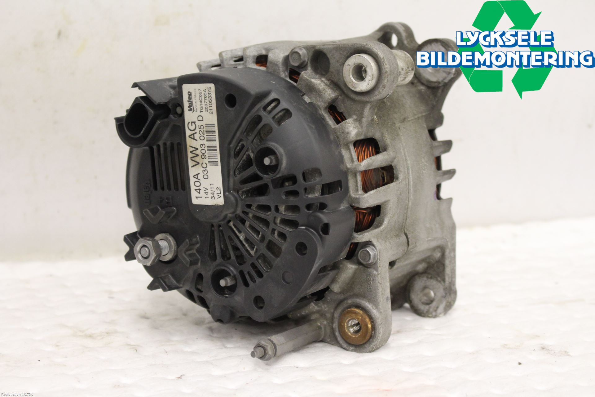 Volkswagen VW GOLF PLUS/CROSS GOLF 04-14 Generator