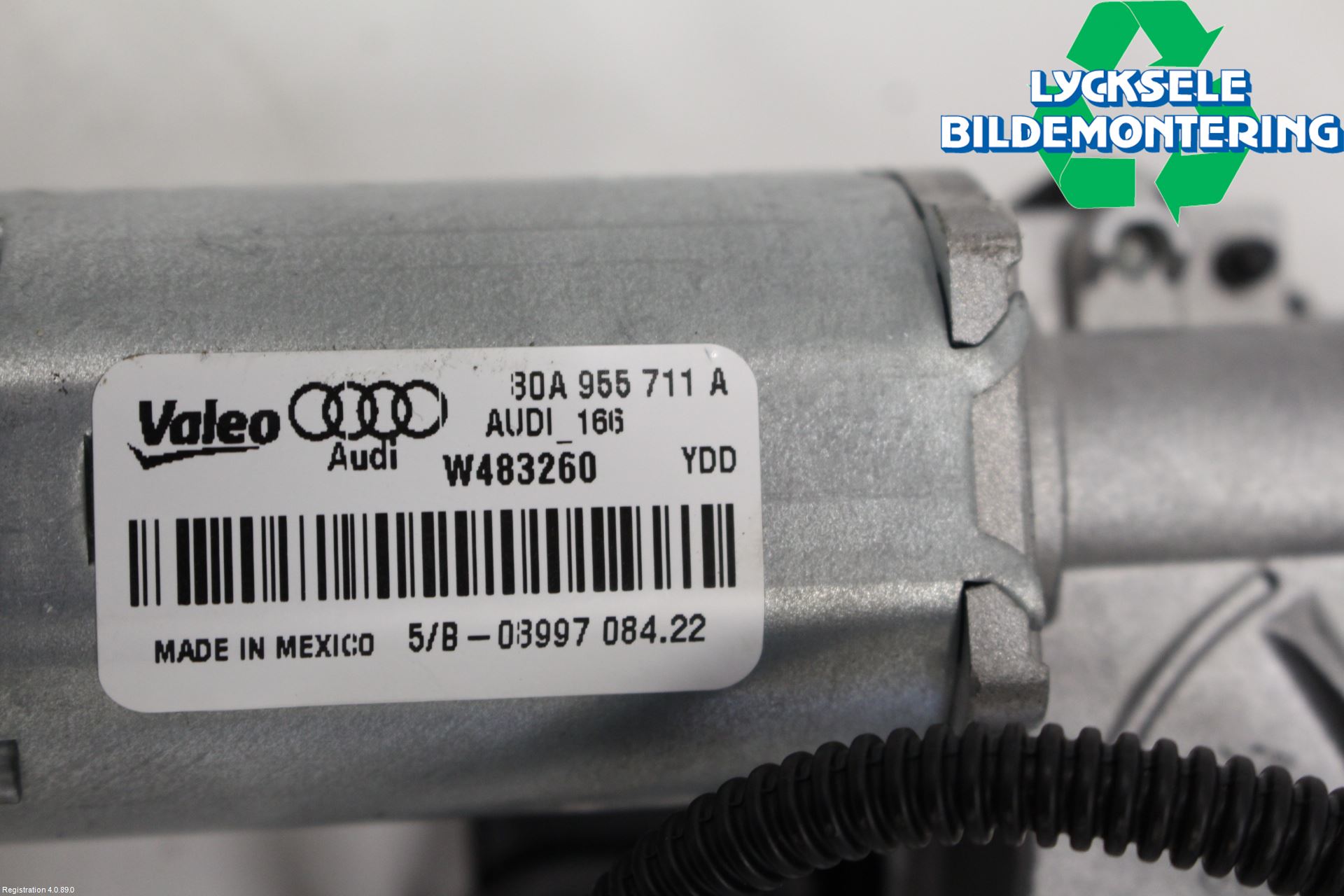 Audi Q5/SQ5 17- Torkarmotor Baklucka