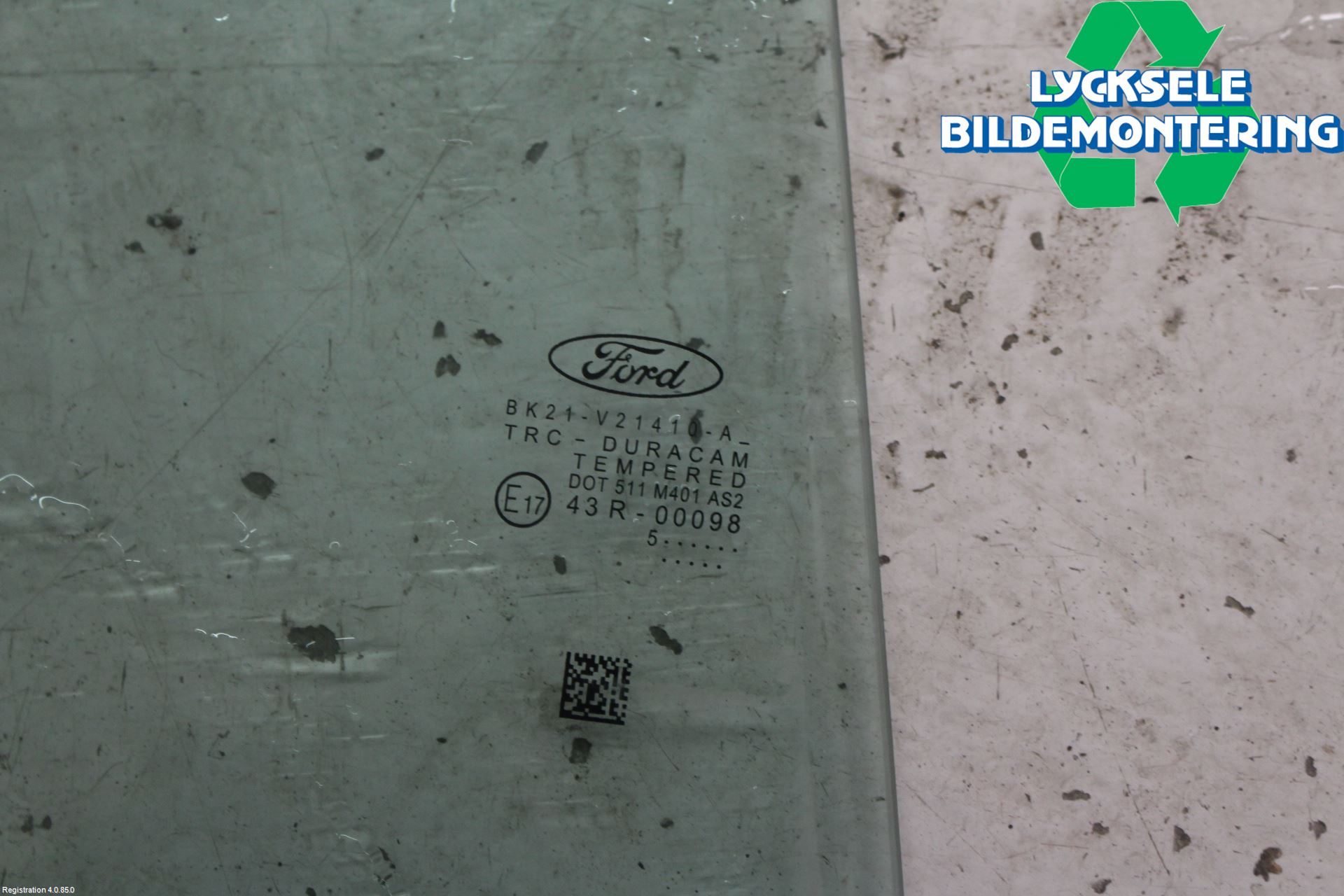 Ford TRANSIT/TOURNEO CUSTOM 13-24 Dörruta Fram Höger