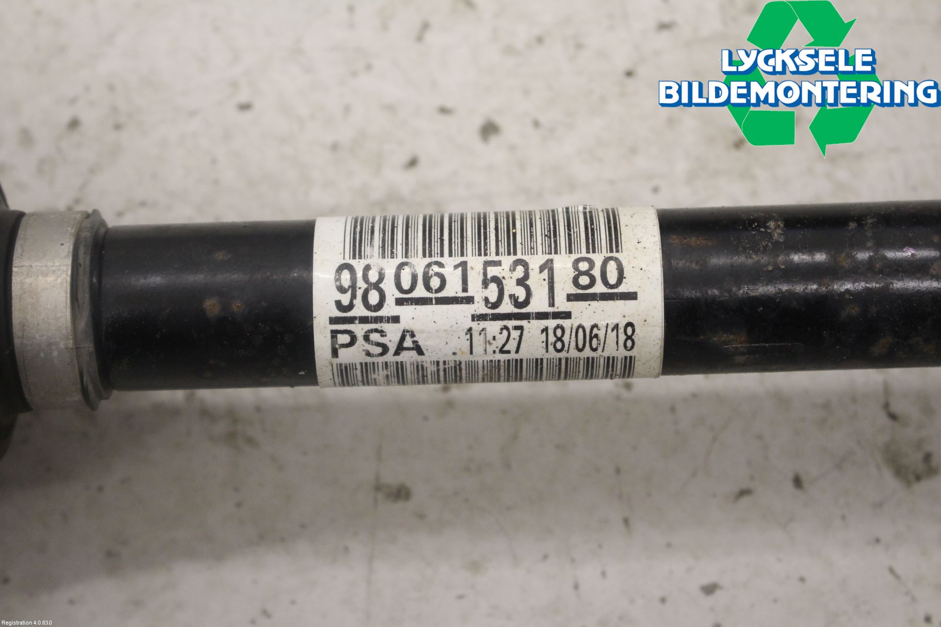 Peugeot EXPERT/E-EXPERT 17- Drivaxel Fram Höger