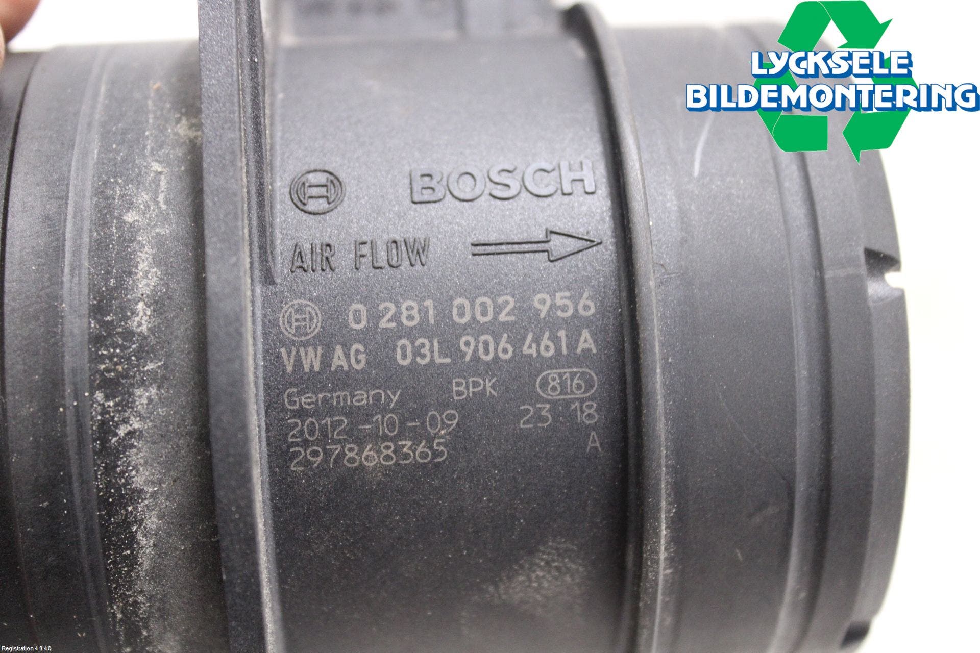 Audi A4 ALLROAD 09-16 Injluftmassamätare