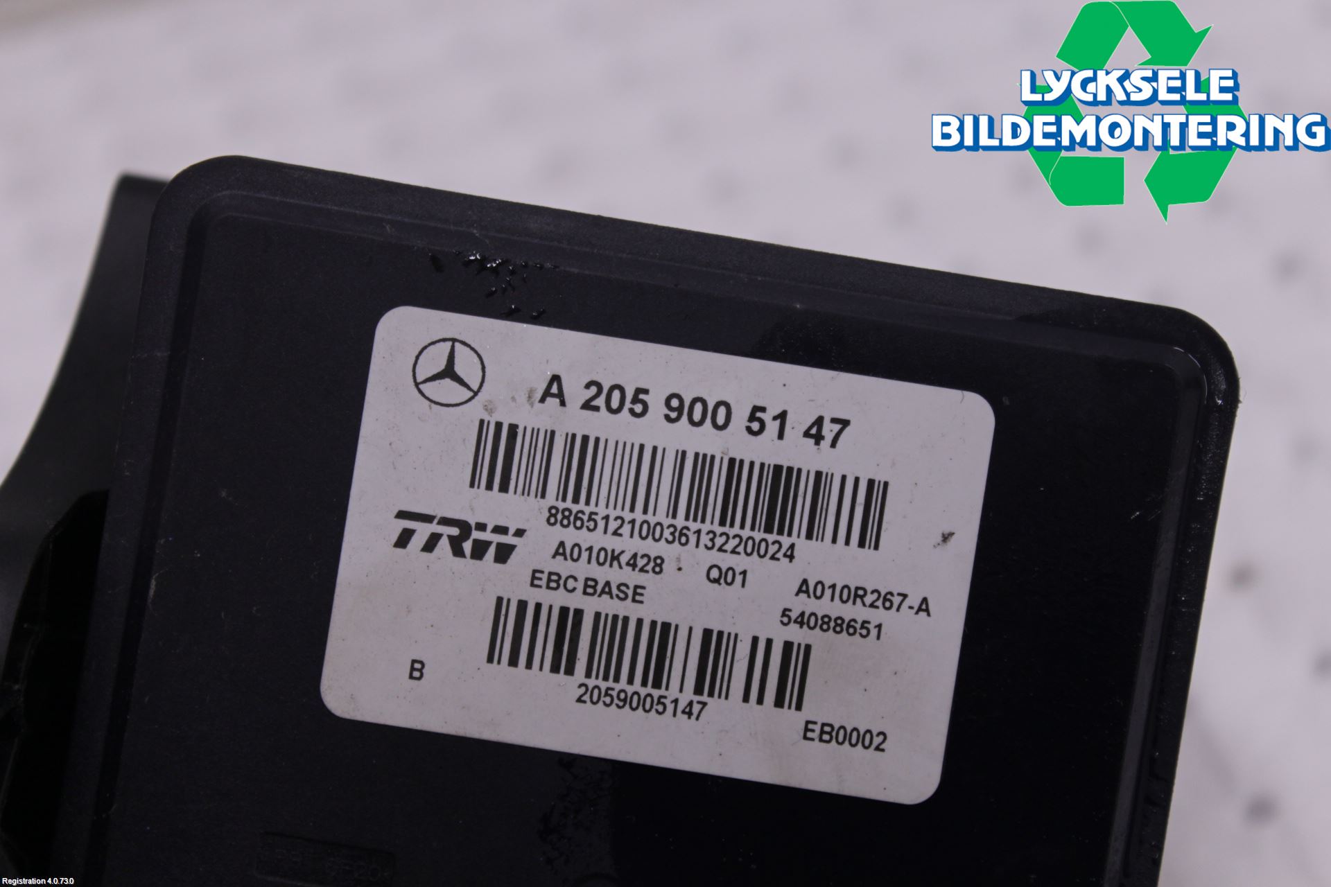 Mercedes-Benz MB C-KLASS (W205) 14-21 Abs Hydraulaggregat