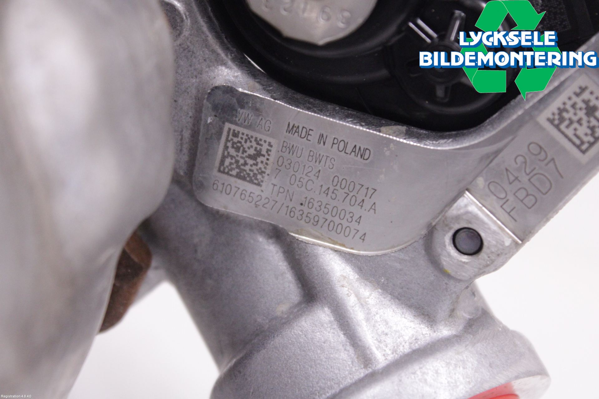 Volkswagen VW TAIGO 22- Turboaggregat