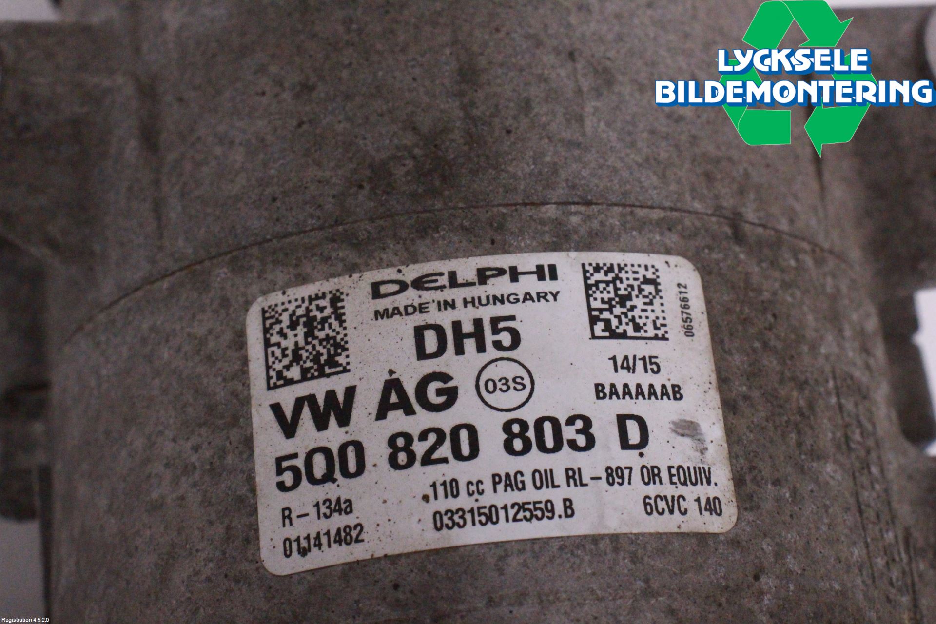 Skoda FABIA 15-21 Ac Kompressor