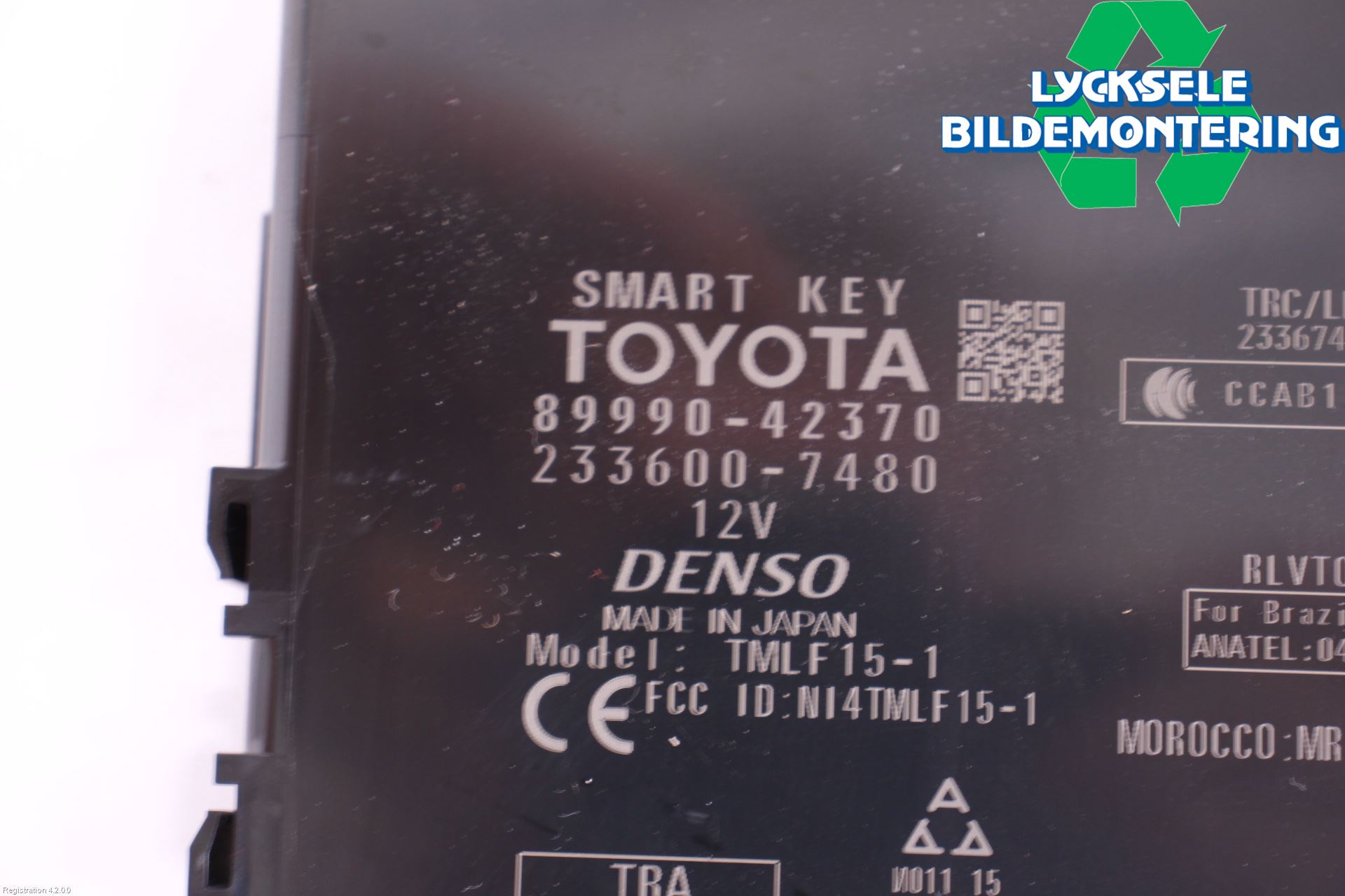 Toyota RAV4 19- Styrenhet Nyckellöst System