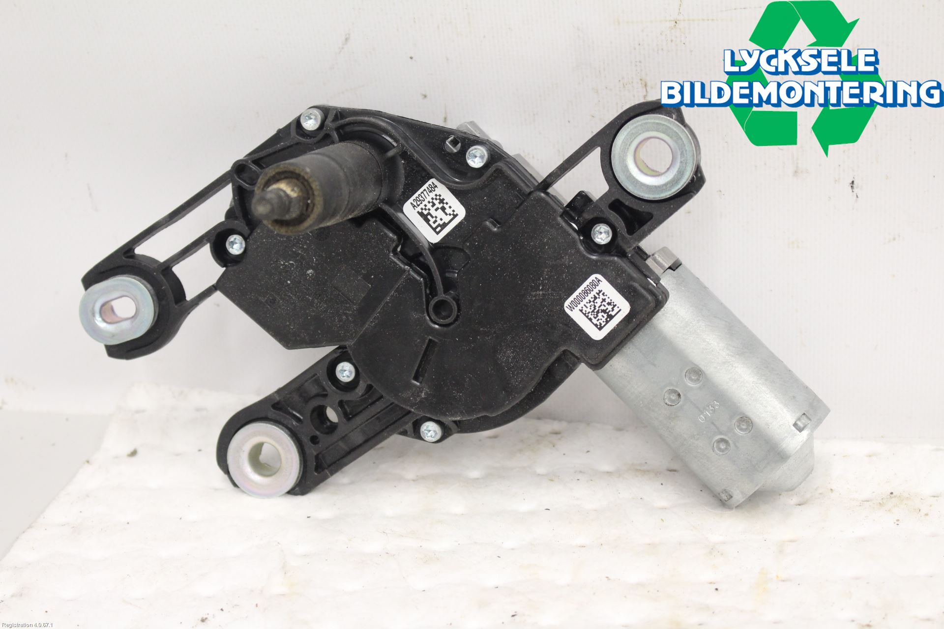 Volkswagen VW GOLF / E-GOLF VII 13-20 Torkarmotor Baklucka