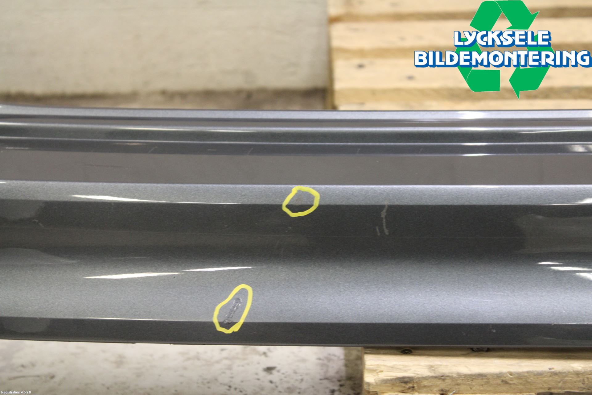Volkswagen VW TIGUAN 16-24 Stötfångarbeklädnad Bak