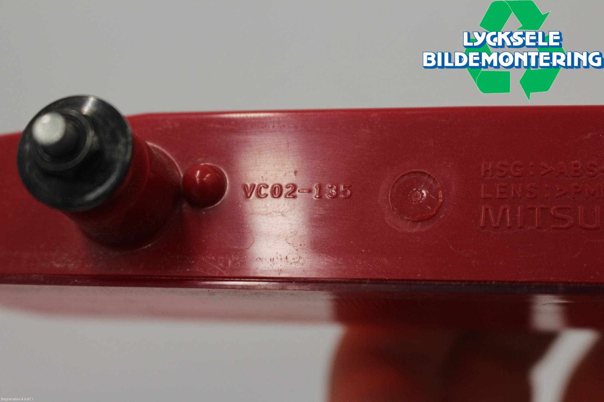 Subaru OUTBACK 15-20 Bromsljus Bakruta