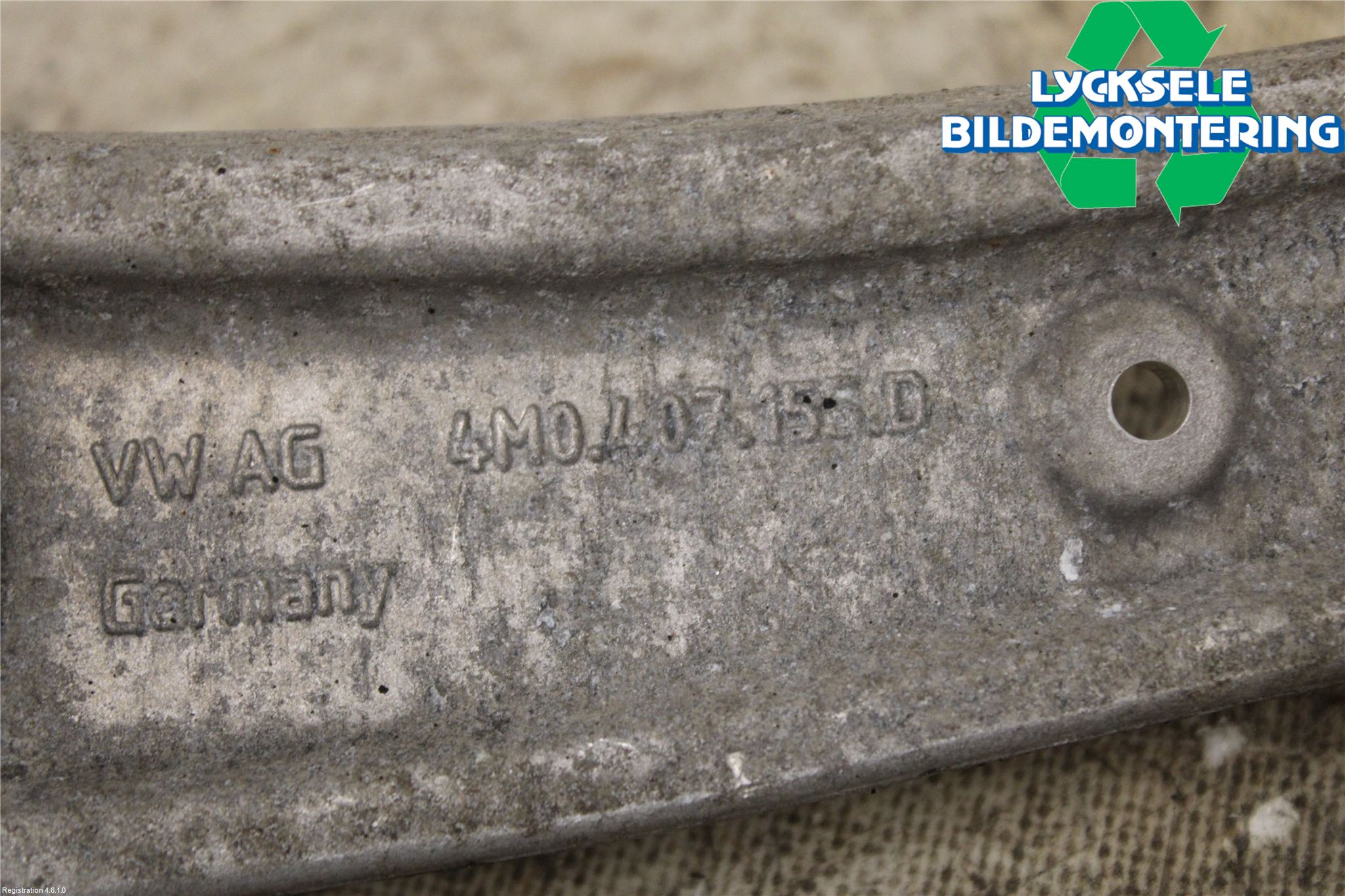 Audi A6 F2/C8 19- Bärarm Fram Undre Vä