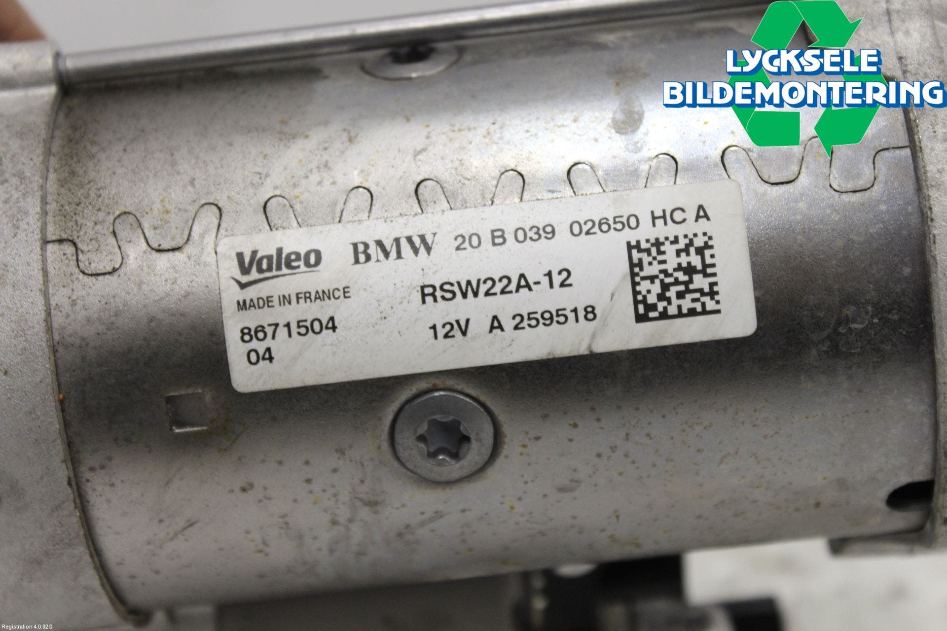 BMW 3 G20/G21/G80/G81 19- Startmotor Diesel