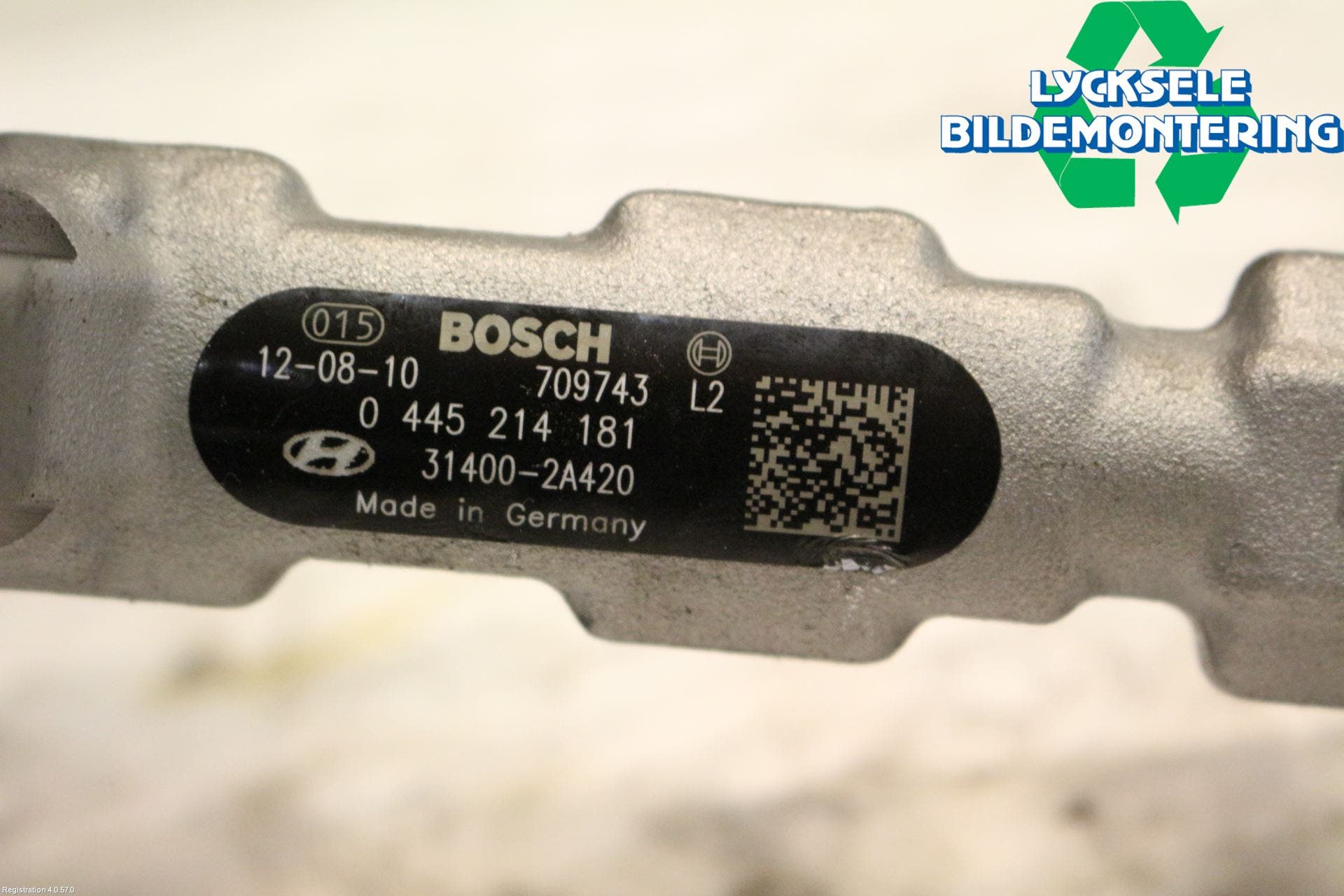 Hyundai i30 GD 13-17 Inj. Fuelrail