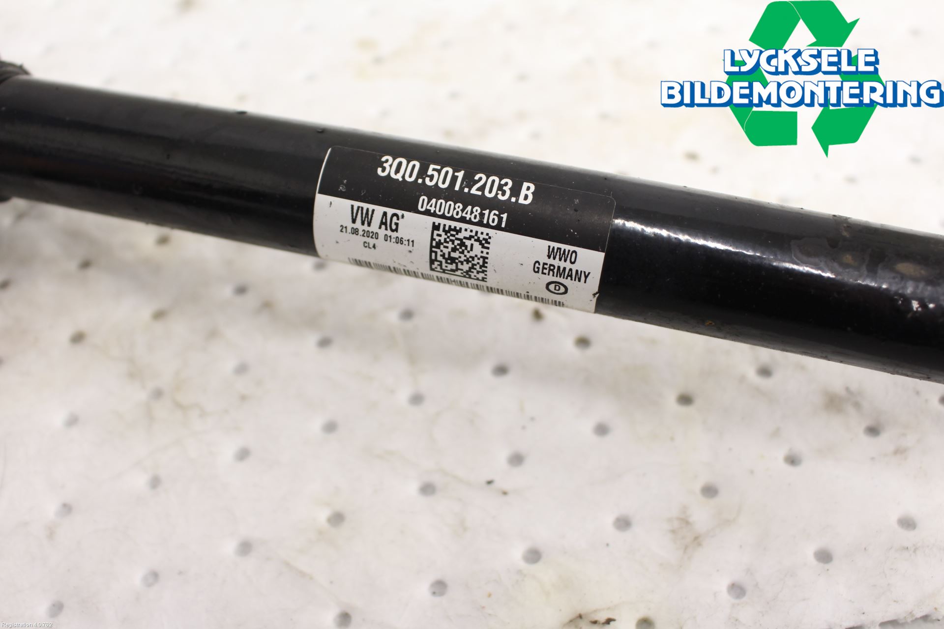 Volkswagen VW TIGUAN 16-24 Drivaxel Bak Vänster