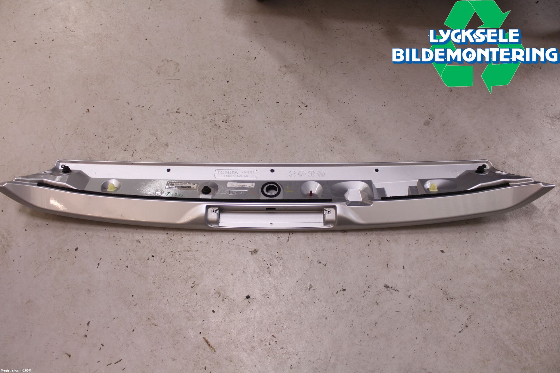 Toyota RAV 4 06-12 Spoiler Baklucka