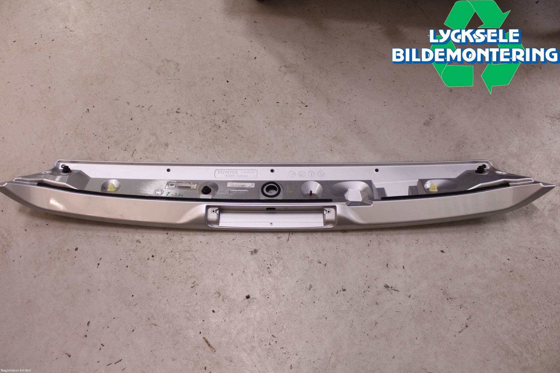 Toyota RAV 4 06-12 Spoiler Baklucka