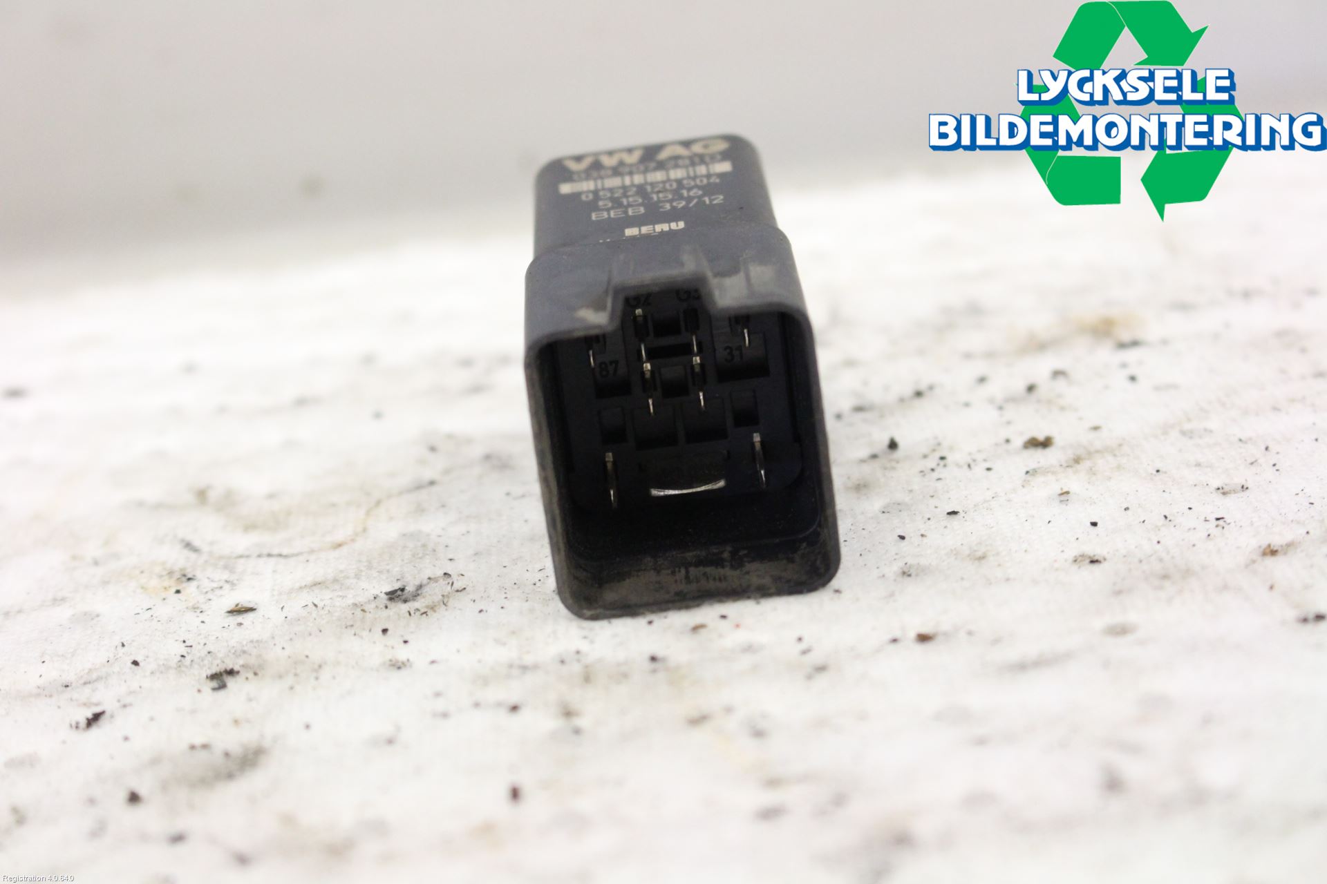 Volkswagen VW AMAROK 2H 10-22 Relä Glödning Diesel