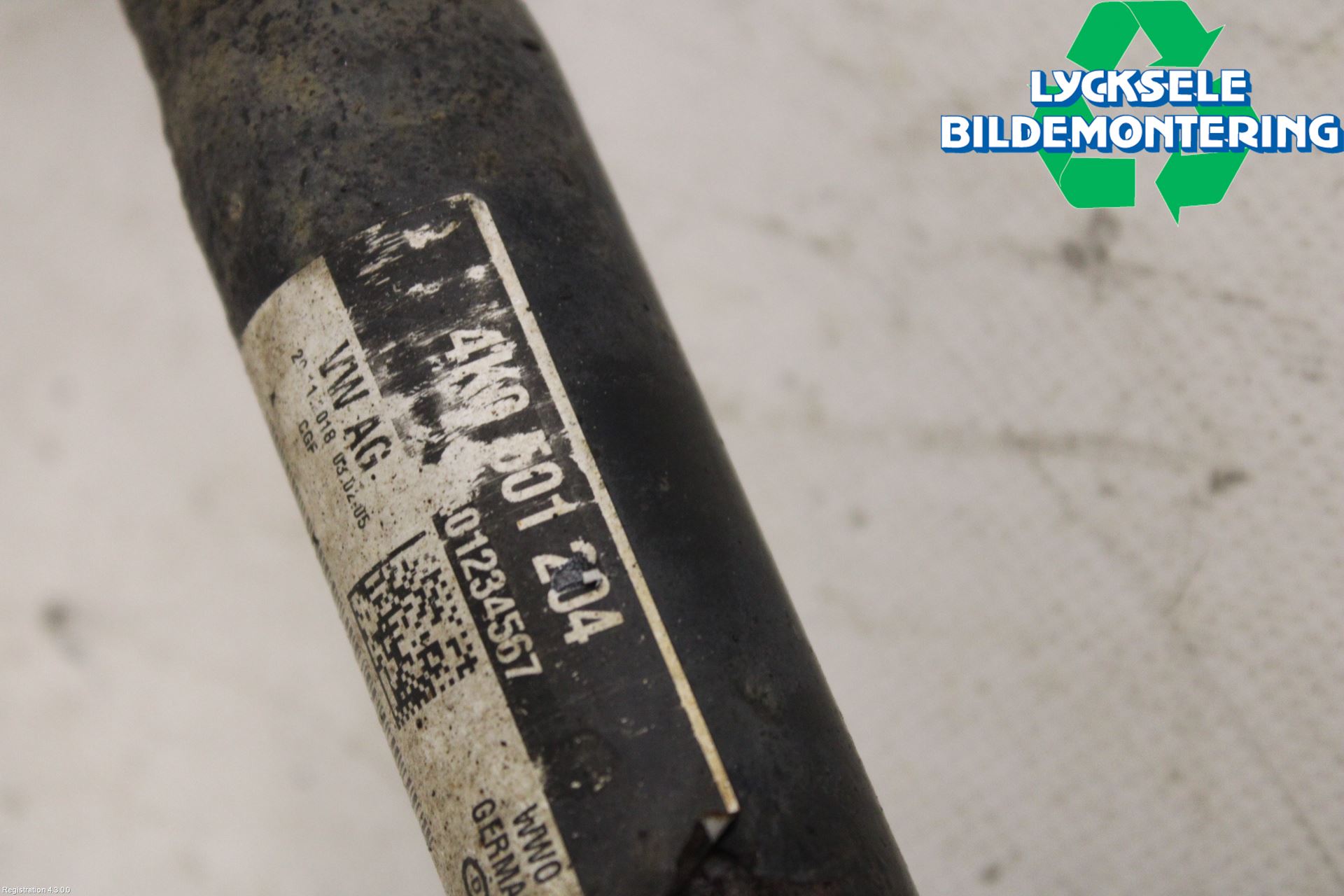 Audi A6 F2/C8 19- Drivaxel Bak Höger