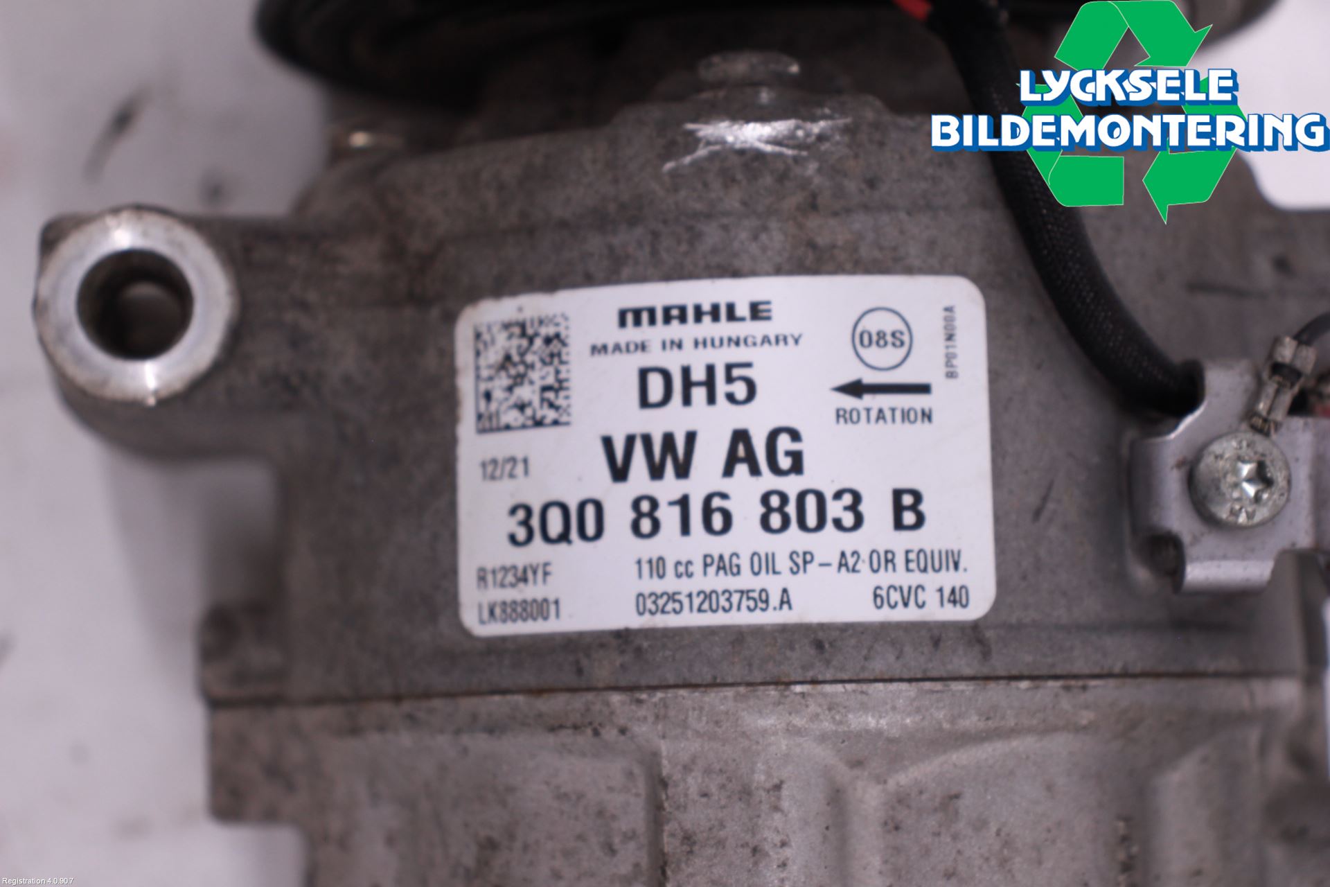 Skoda OCTAVIA (NX) 20- Ac Kompressor