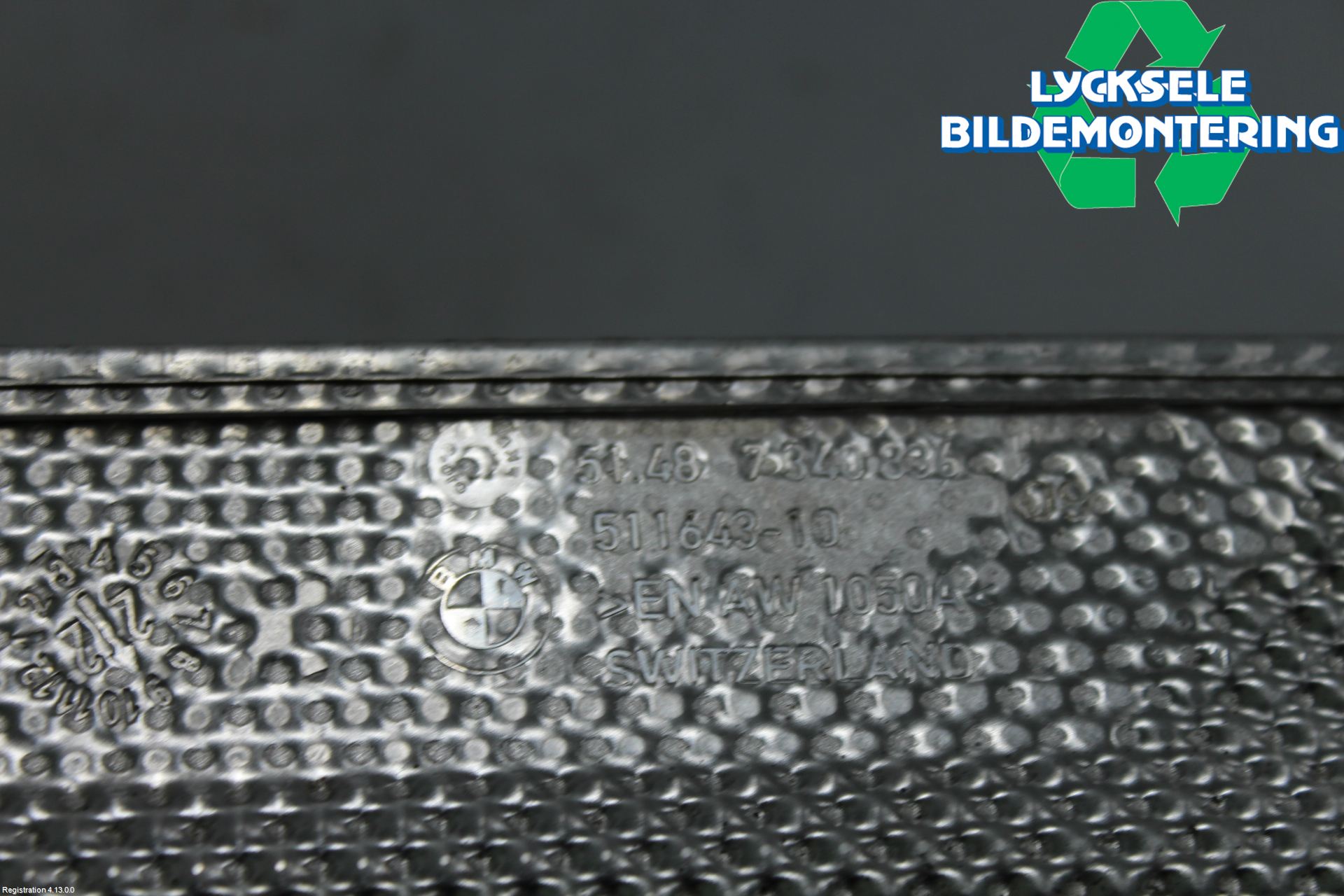 BMW 5 G30/G31/F90 17-23 Avgas-Ljuddämpare-Rör