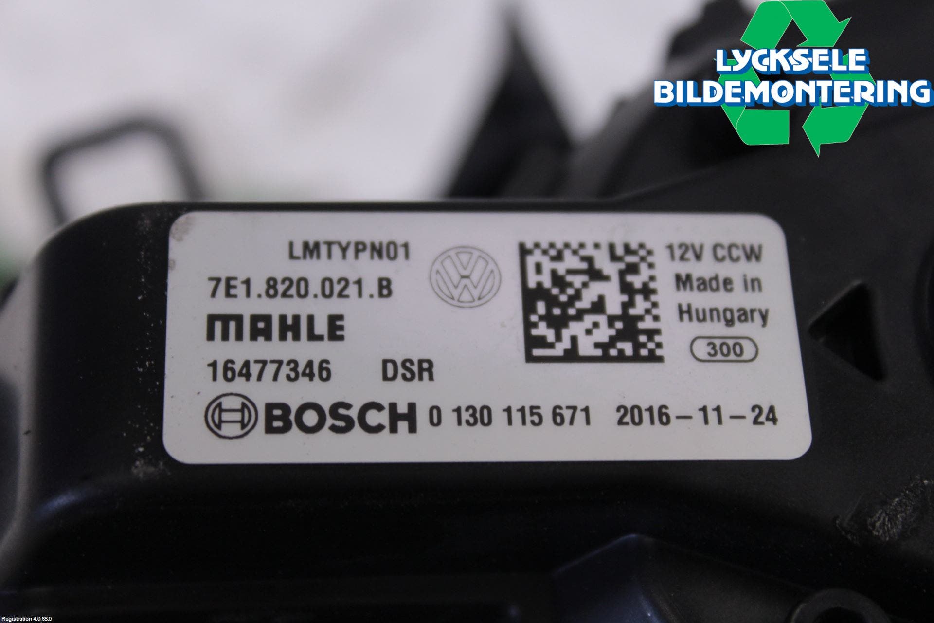 Volkswagen VW TRANSP/CARAVELLE (T6) 16-22 Ac Värmefläkt