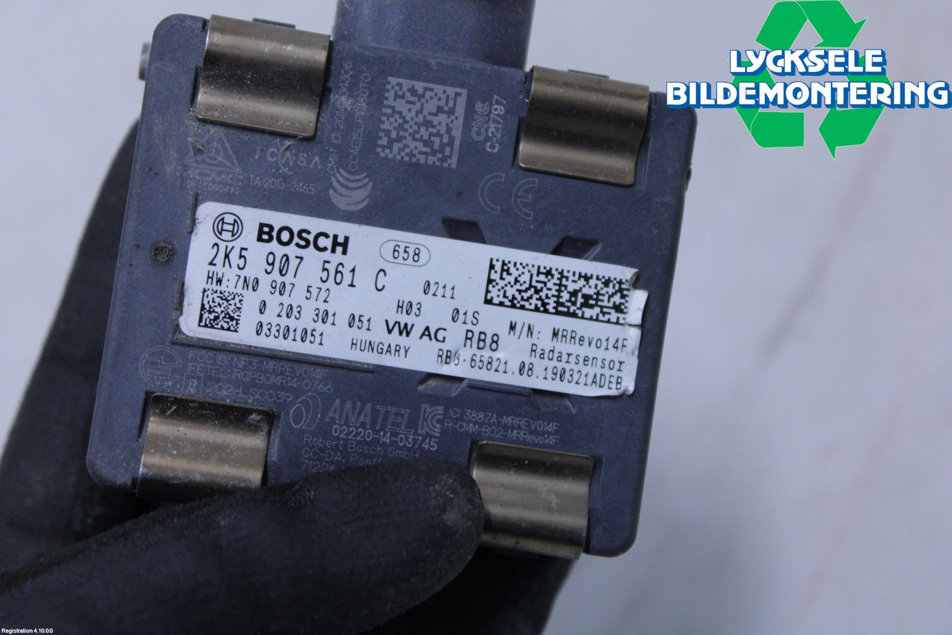 Volkswagen VW CADDY 16-20 Sensor Adaptiv Farthållare