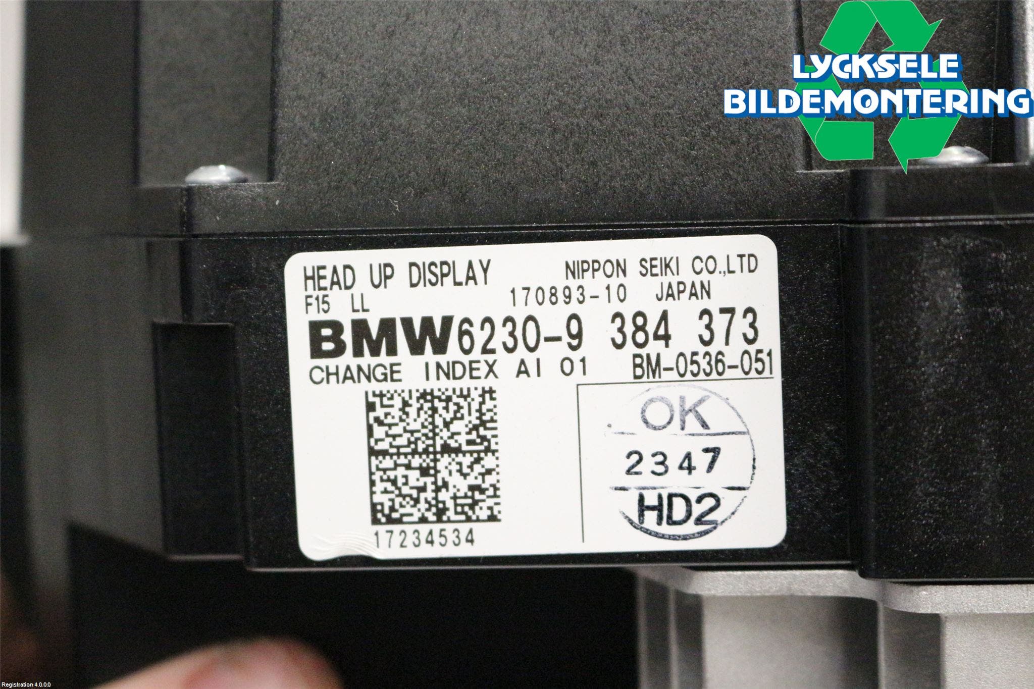 BMW X5 F15 13-18 Bildskärm