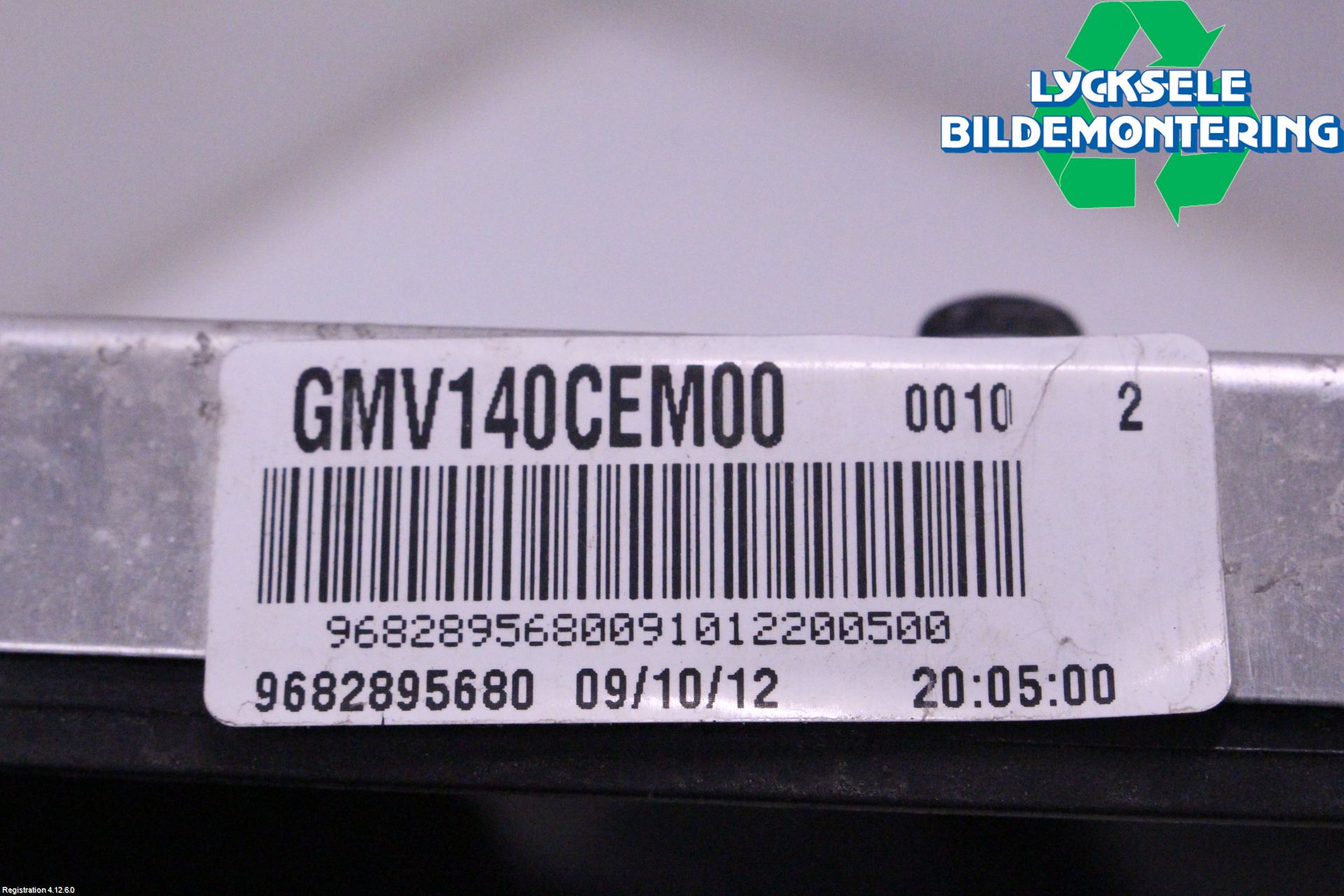 Peugeot 208 12-15 Kylfläkt El