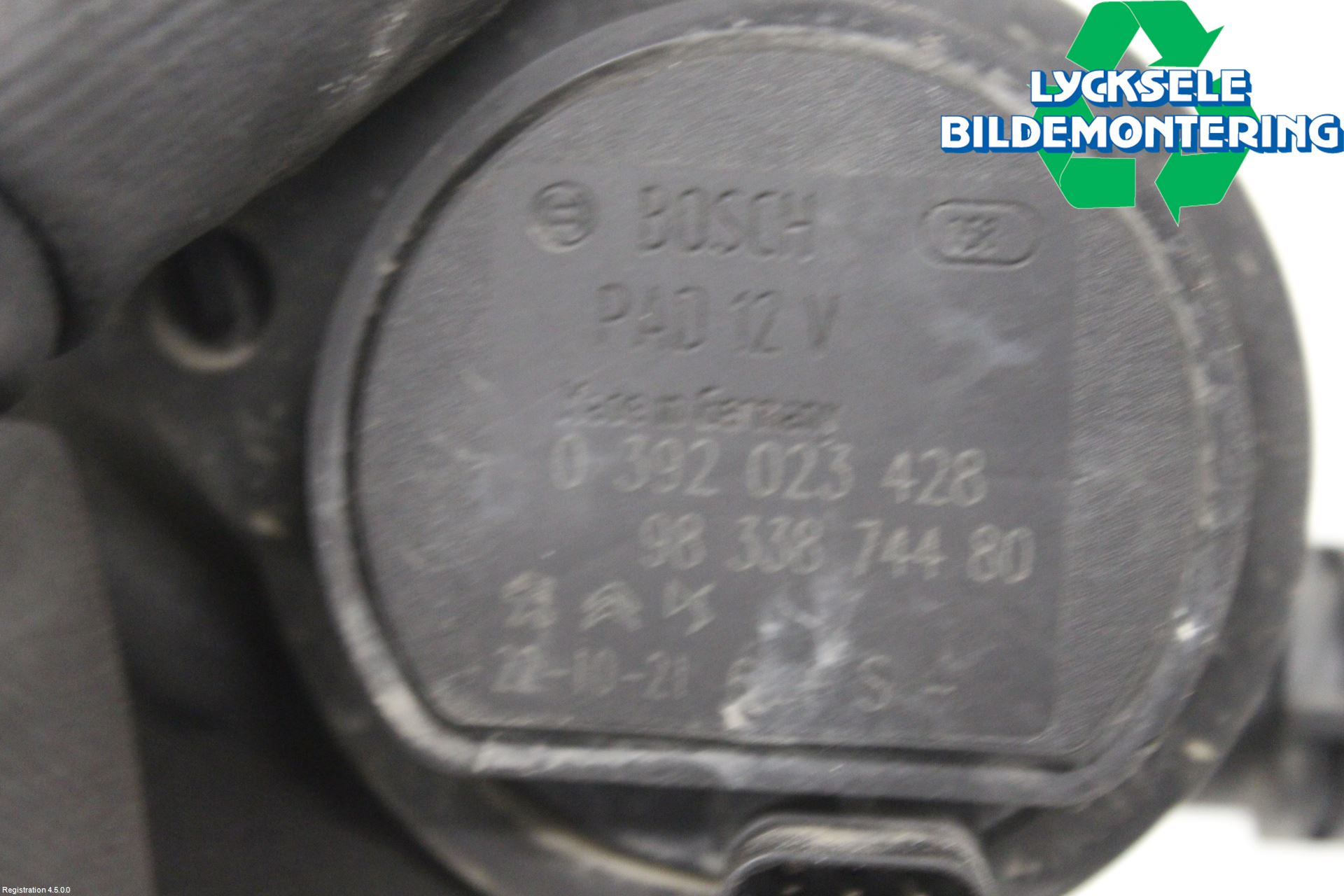 Peugeot 2008/E-2008 20- Värme Cirkulationspump