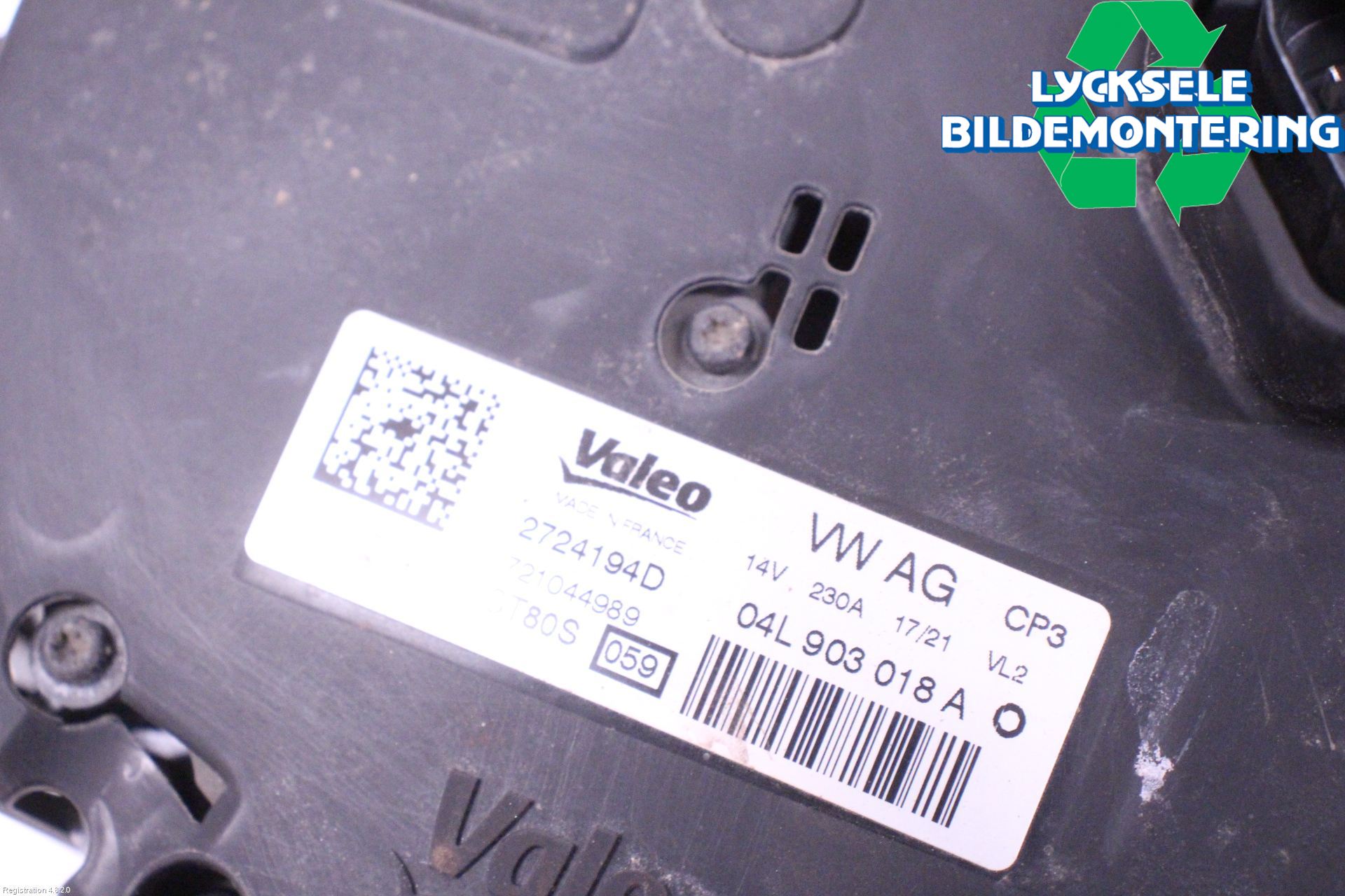 Audi A6 F2/C8 19- Generator