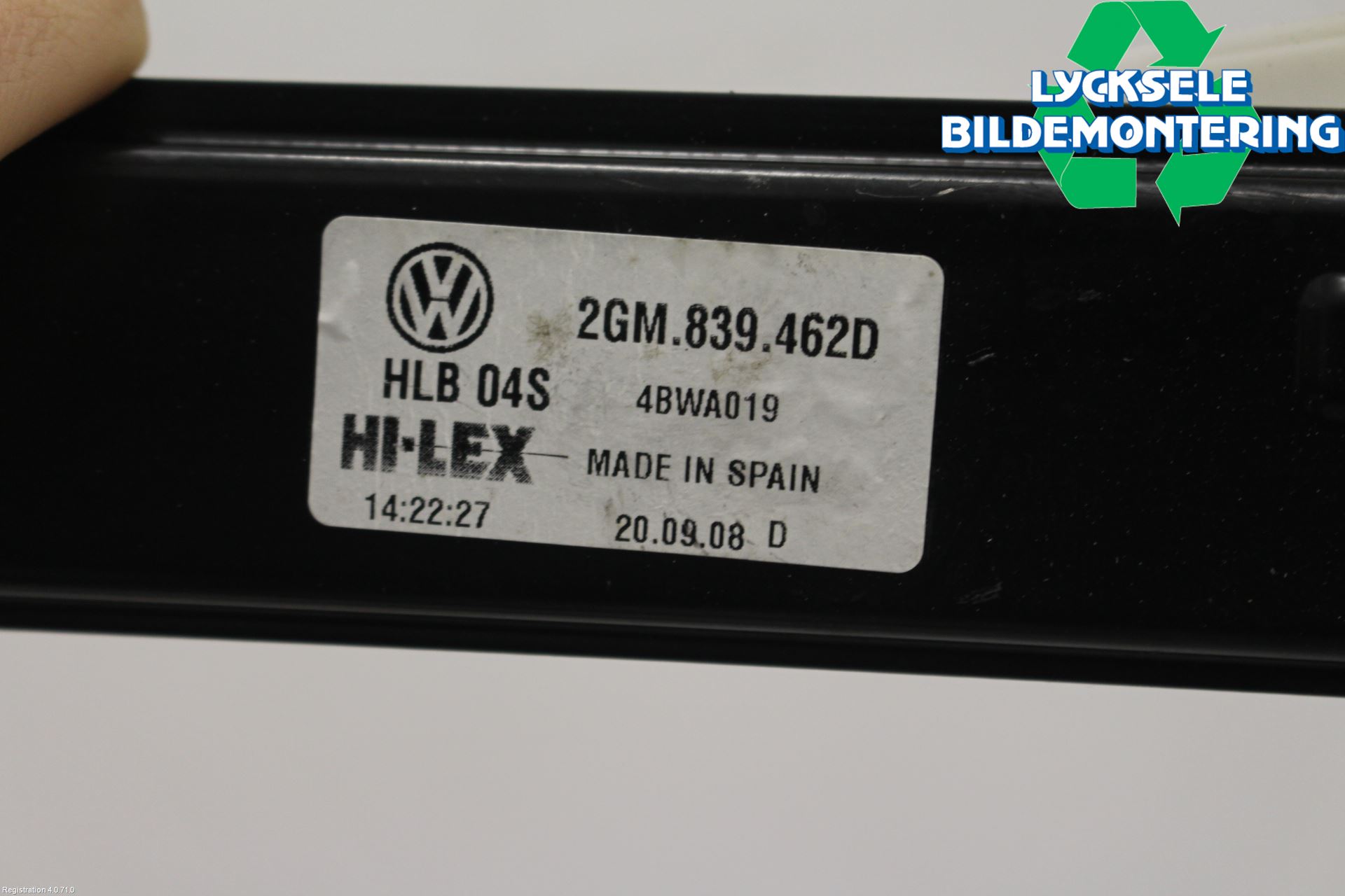 Volkswagen VW T-CROSS 19- Fönsterhissmekanism