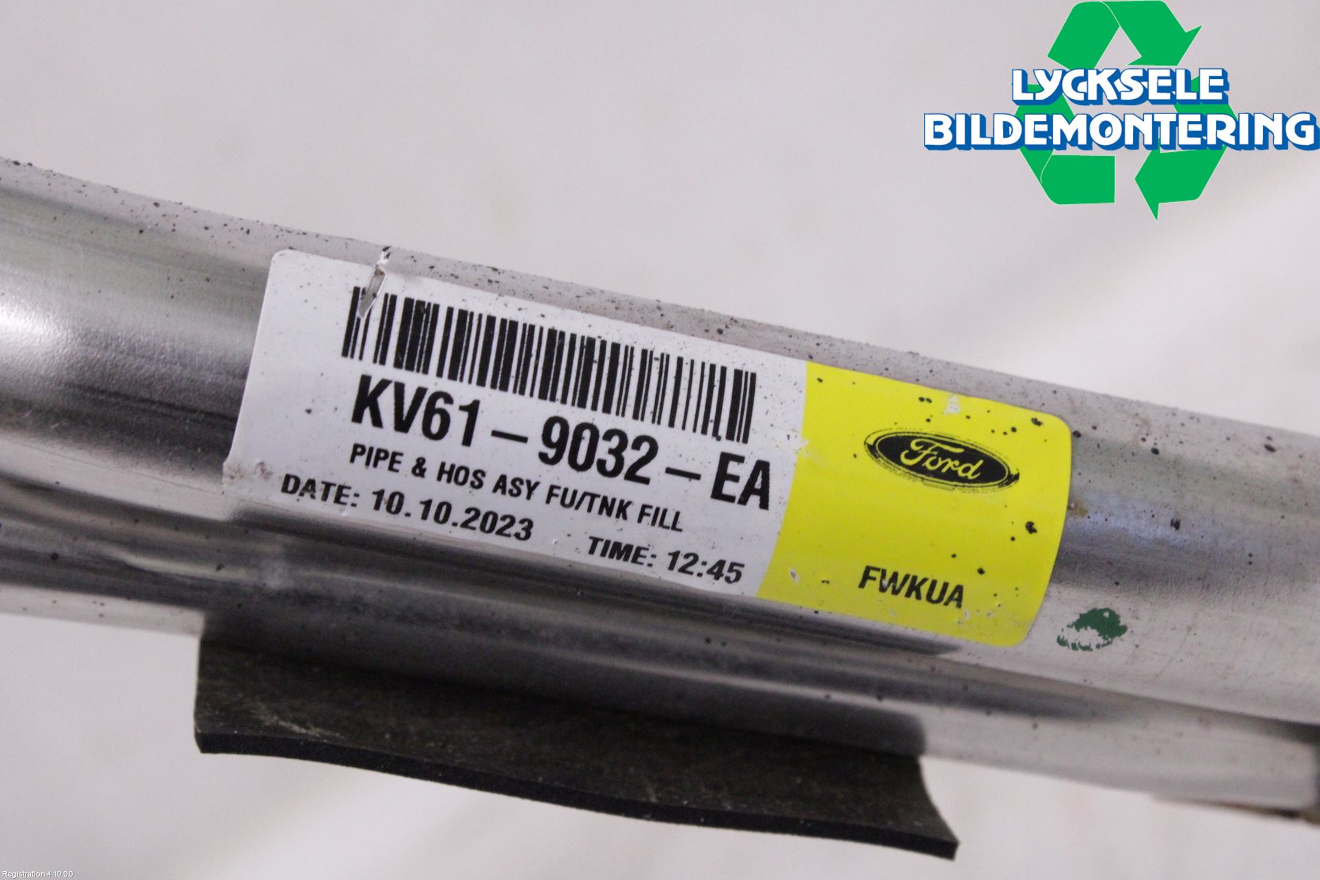 Ford TRANSIT/TOURNEO CONNECT 13-22 Bränslepåfyllnrör-Slang