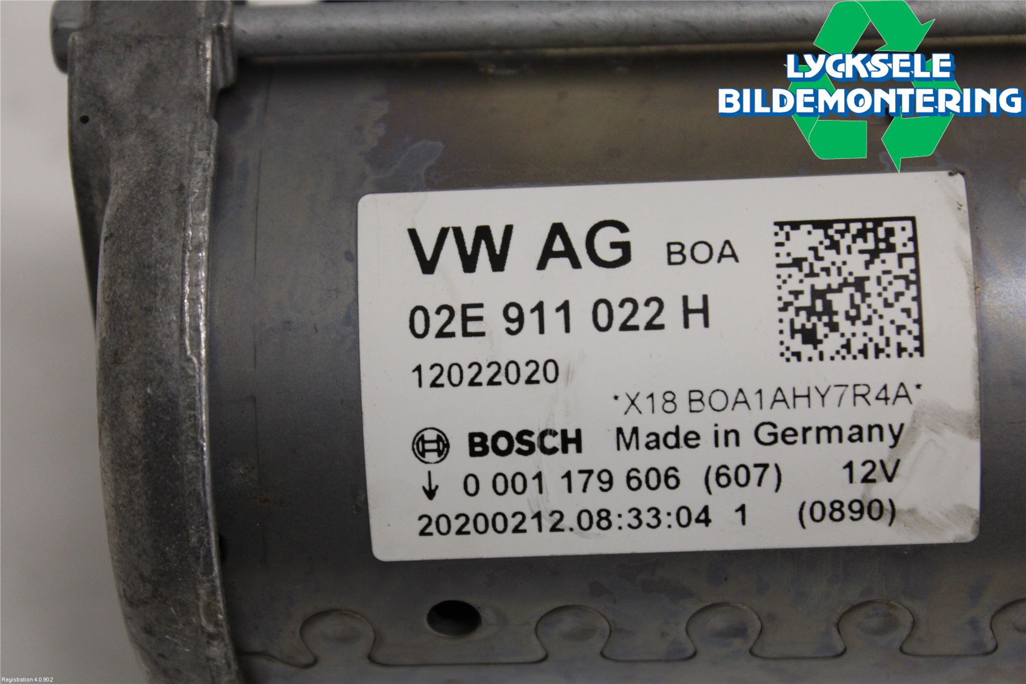 Volkswagen VW TIGUAN 16-24 Startmotor