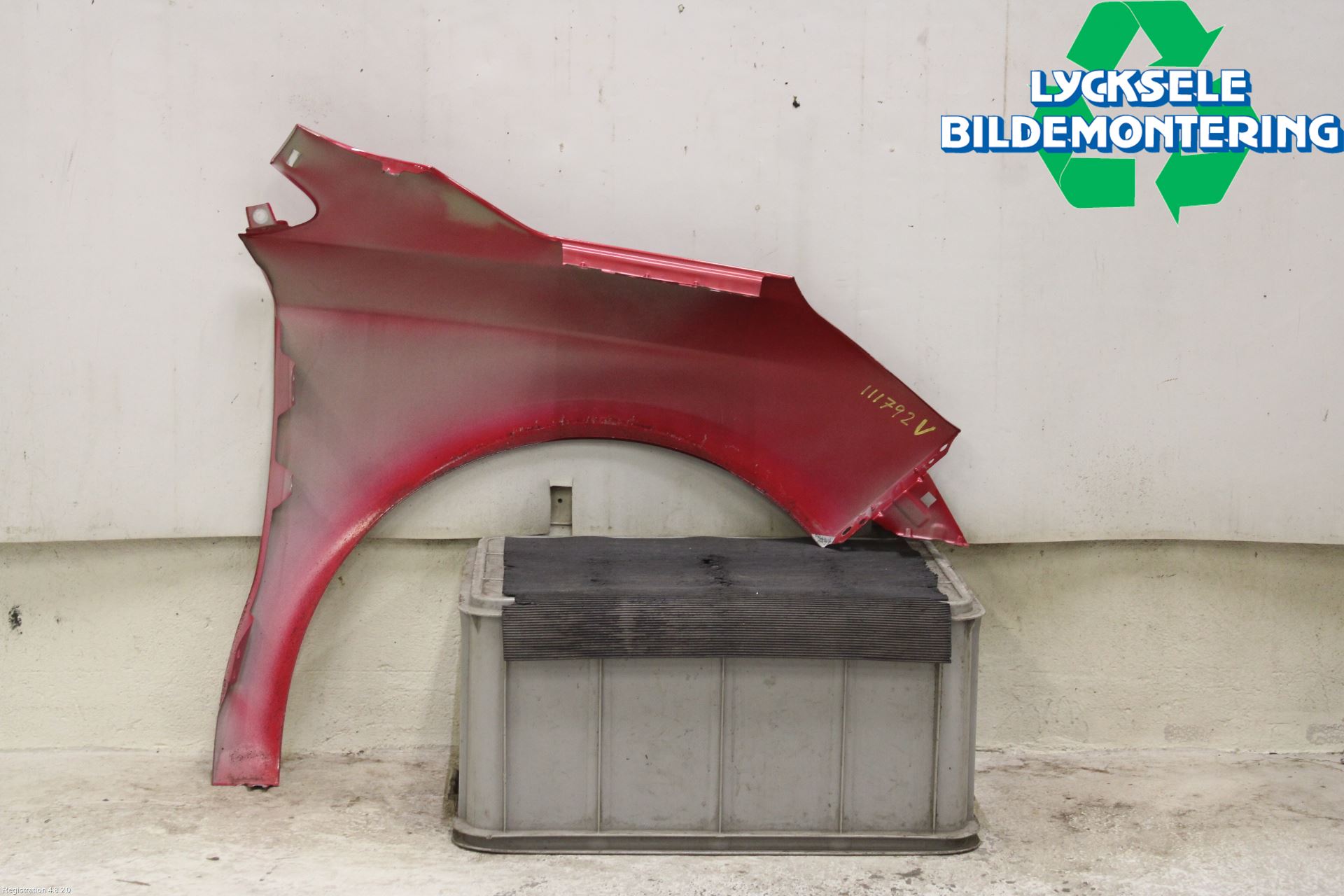 Citroen C4 II 11-18 Skärm Fram Vänster