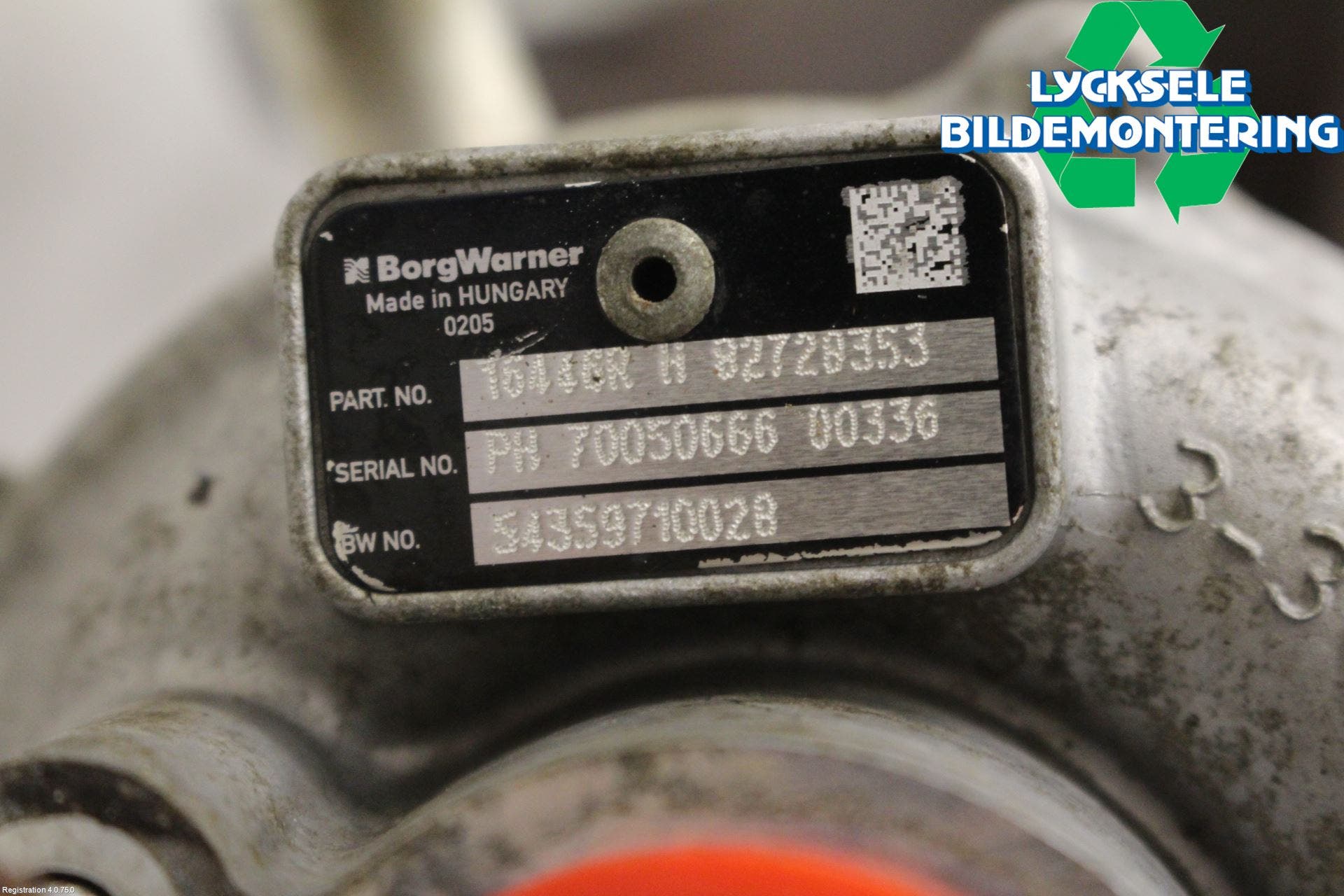 Nissan NV200/NV200 COMBI Turboaggregat