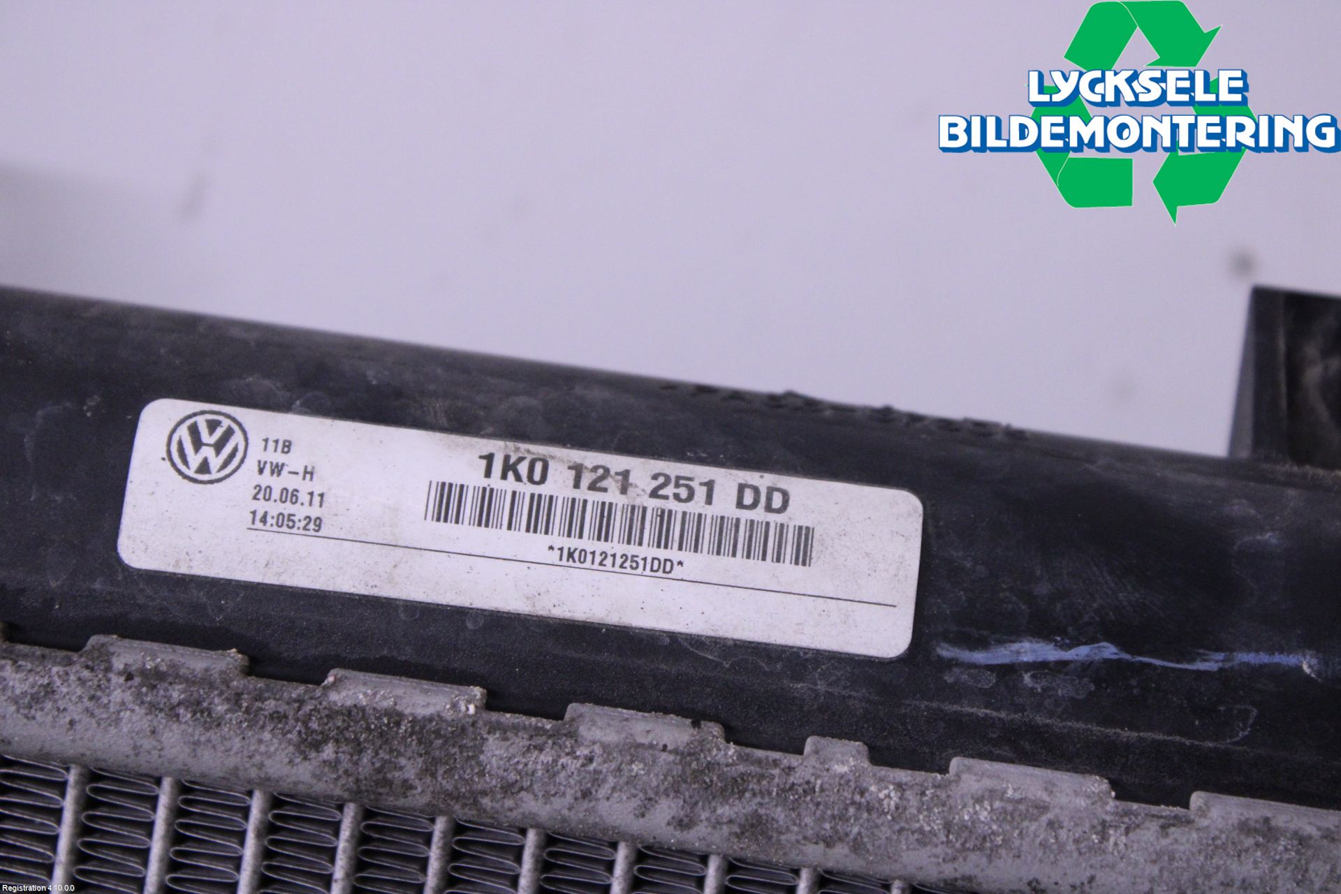 Skoda SUPERB 09-15 Kylare Man