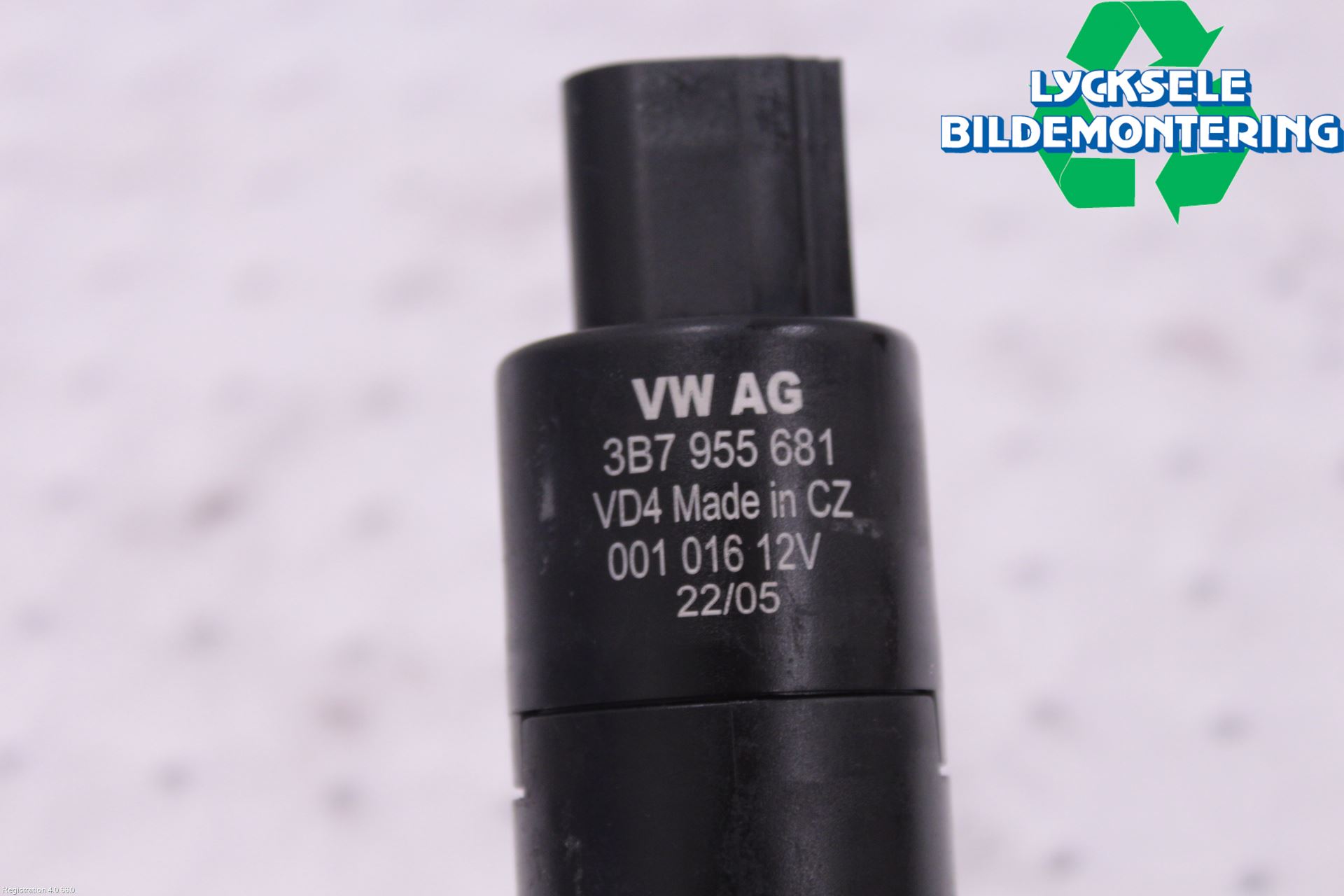 Volkswagen VW TRANSP/CARAVELLE (T5) 04-15 Spolarpump Högtryck