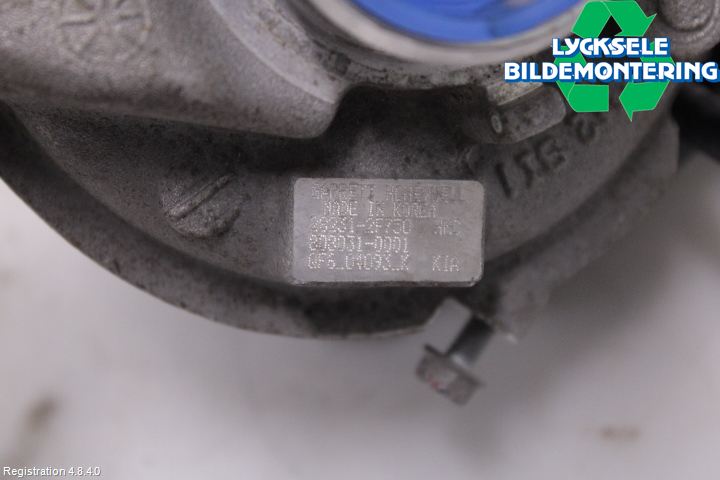 Kia SORENTO 10-14 Turboaggregat