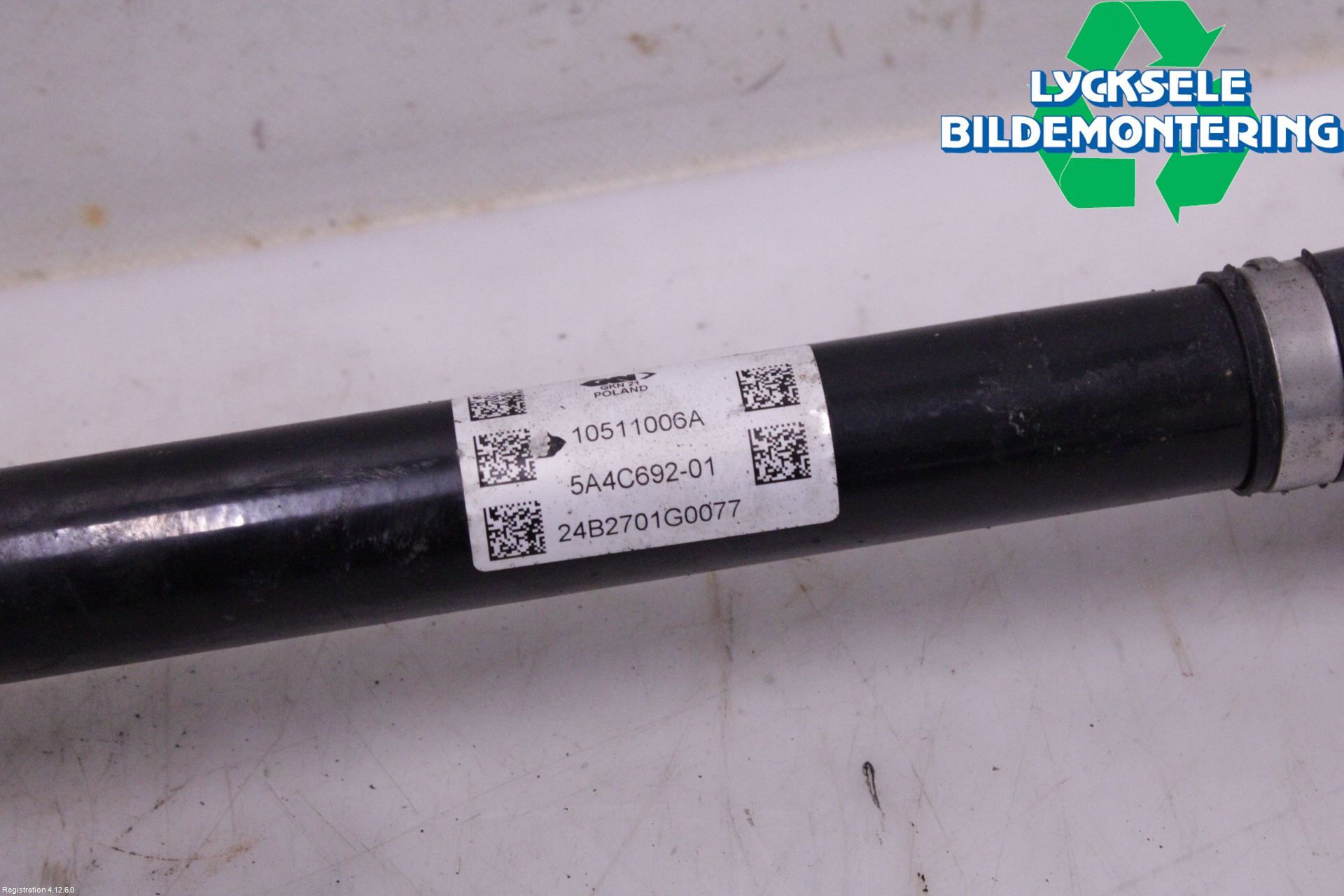 BMW 3 G20/G21/G80/G81 19- Drivaxel Bak Höger