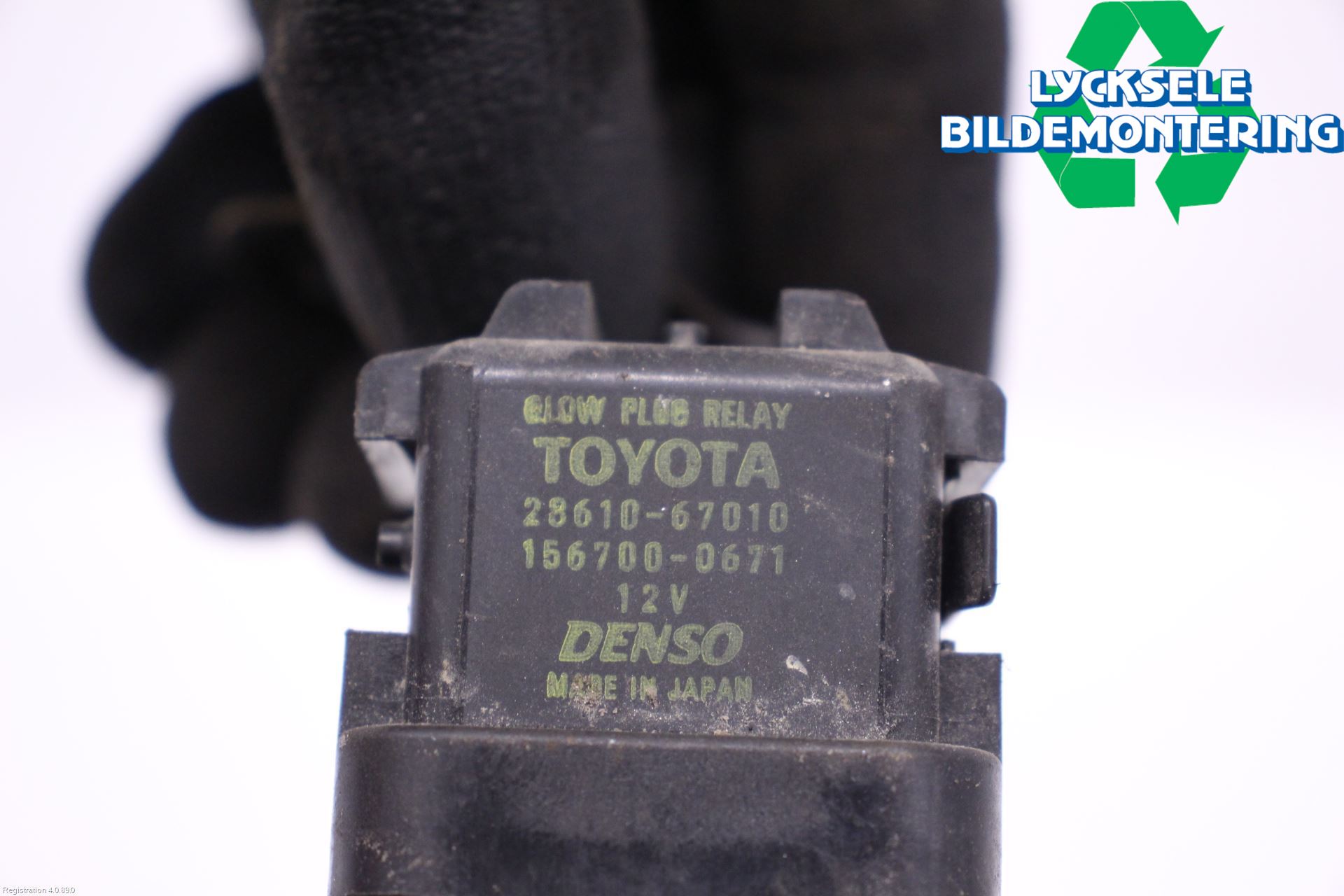 Toyota AVENSIS 16-18 Relä Glödning Diesel