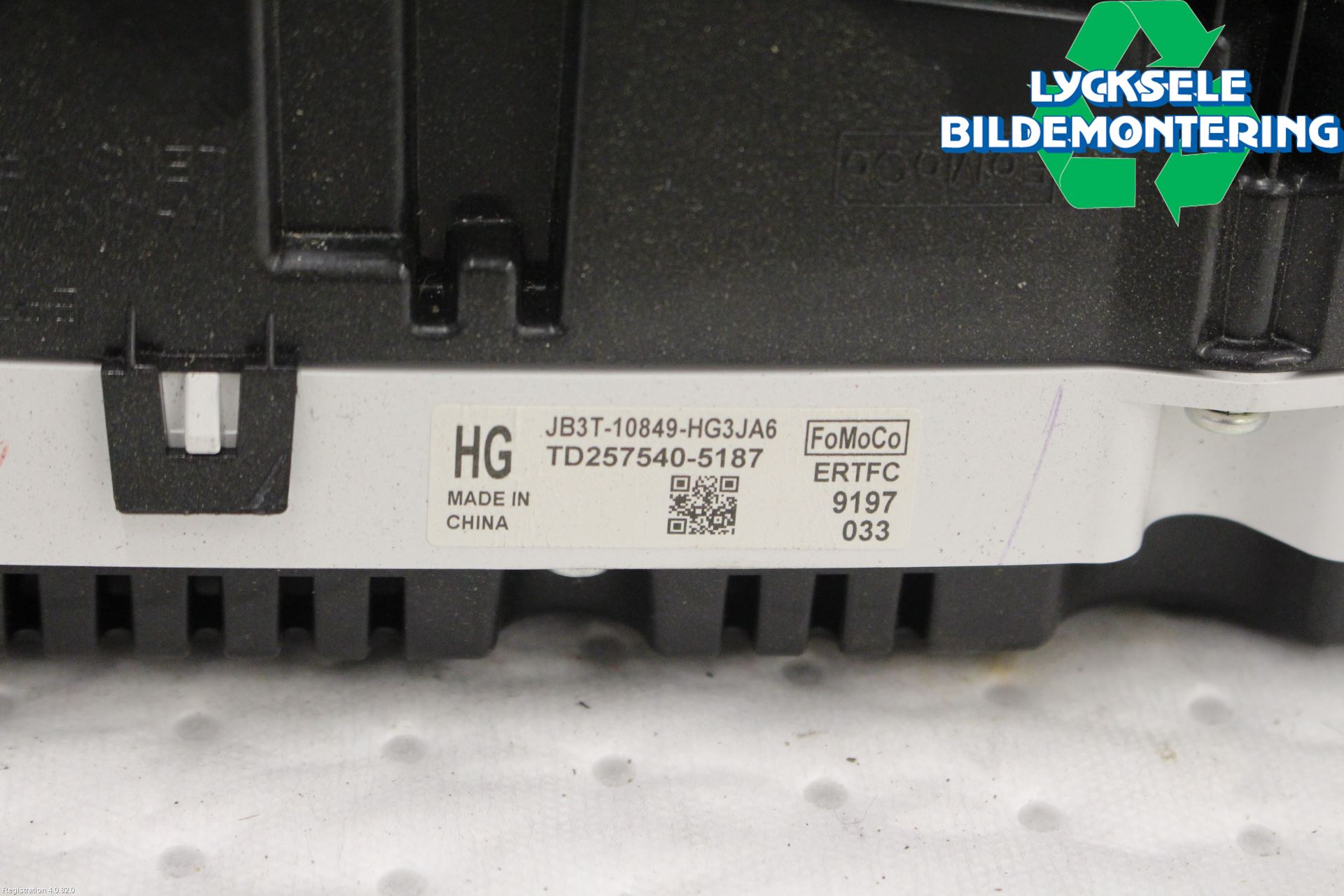 Ford RANGER EU 12-23 Instrument Komb