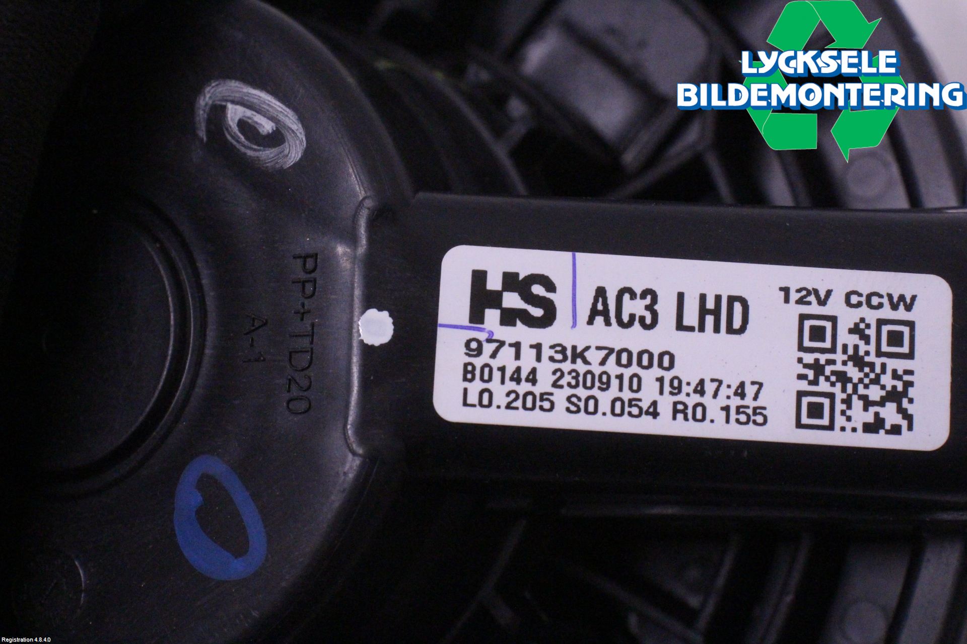 Hyundai i10 LA 20- Ac Värmefläkt